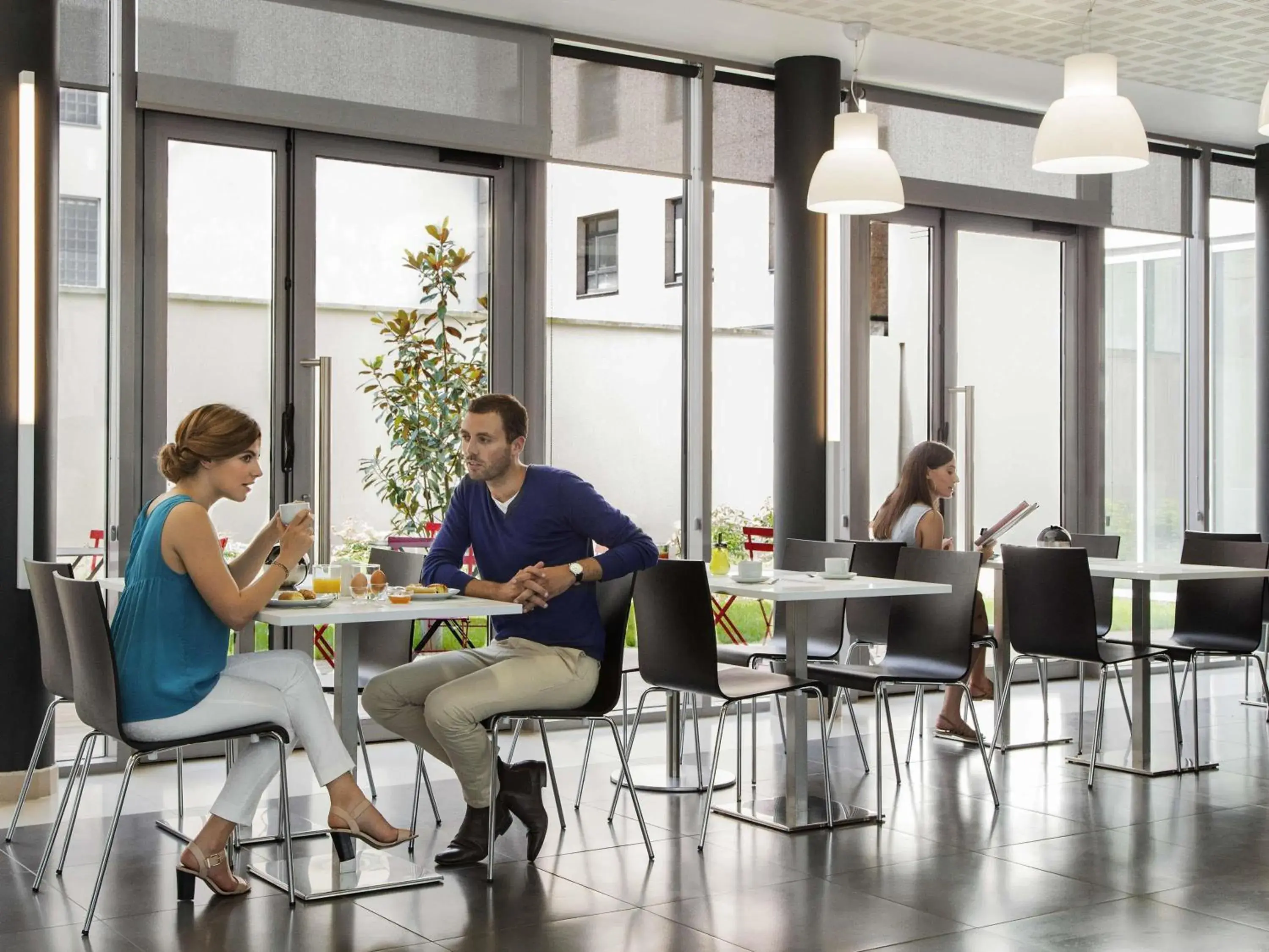 Property building in Aparthotel Adagio Access Paris Clichy Property building in Aparthotel Adagio Access Paris Clichy