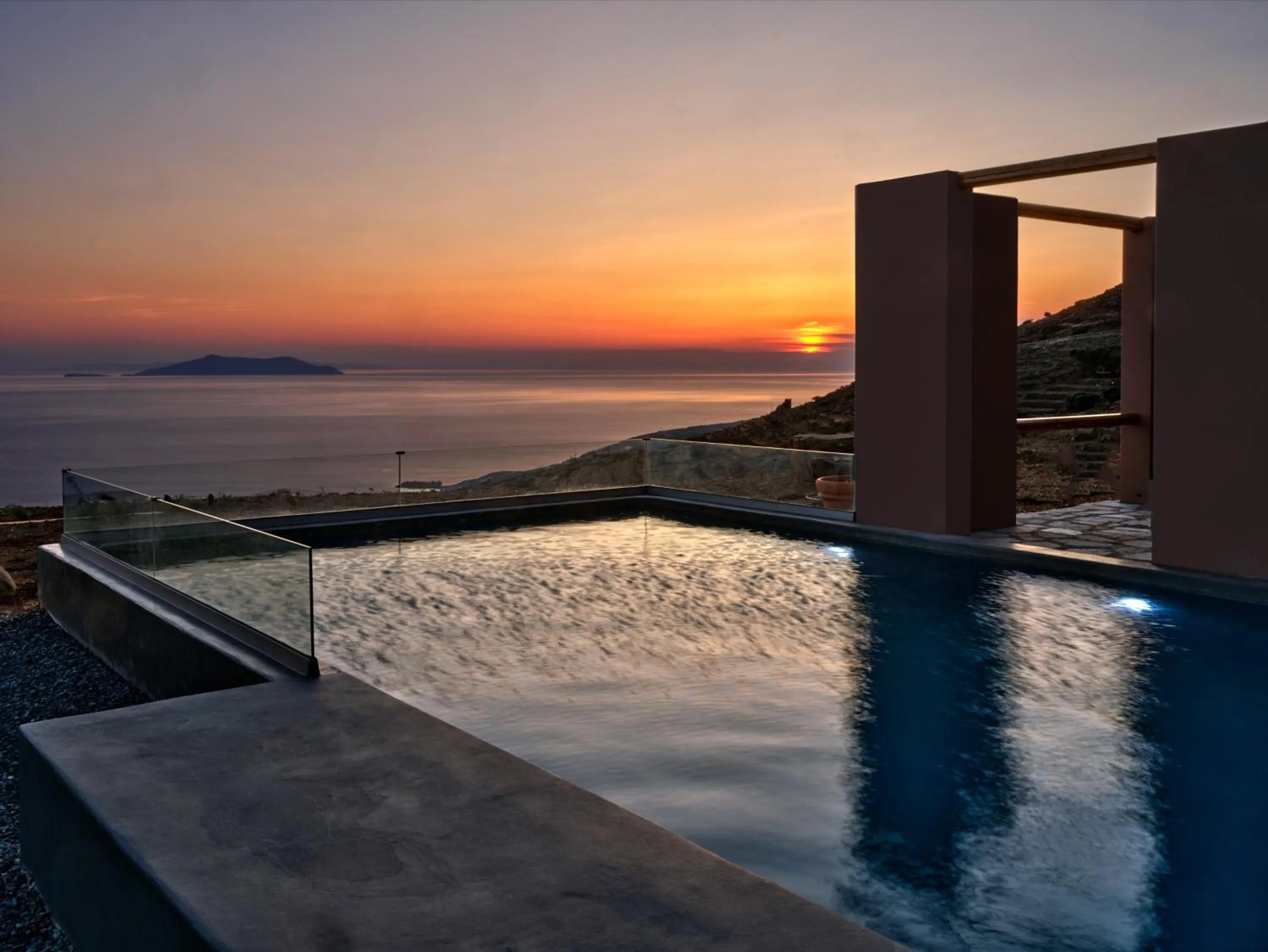 Swimming pool in Under the Sun Cycladic Village