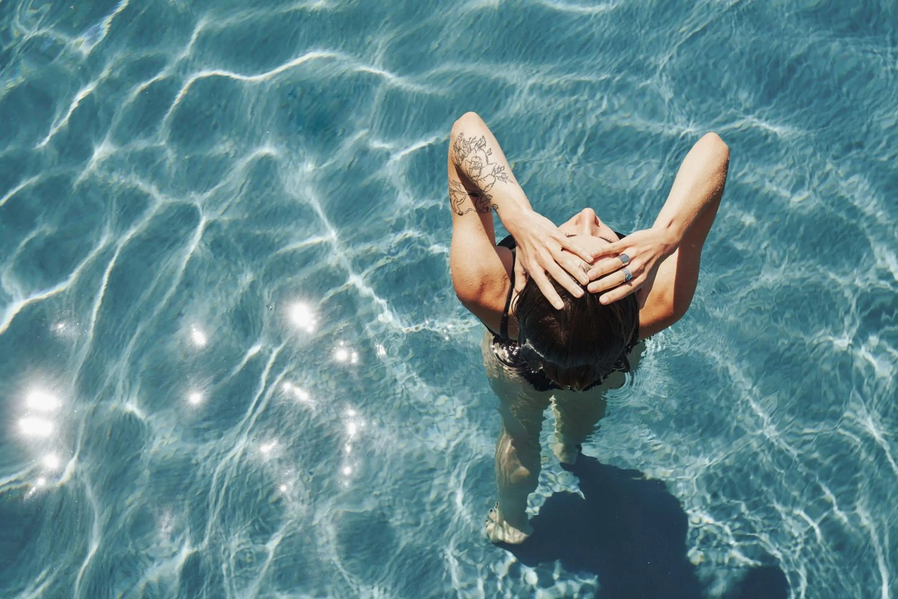 Swimming pool in Under the Sun Cycladic Village