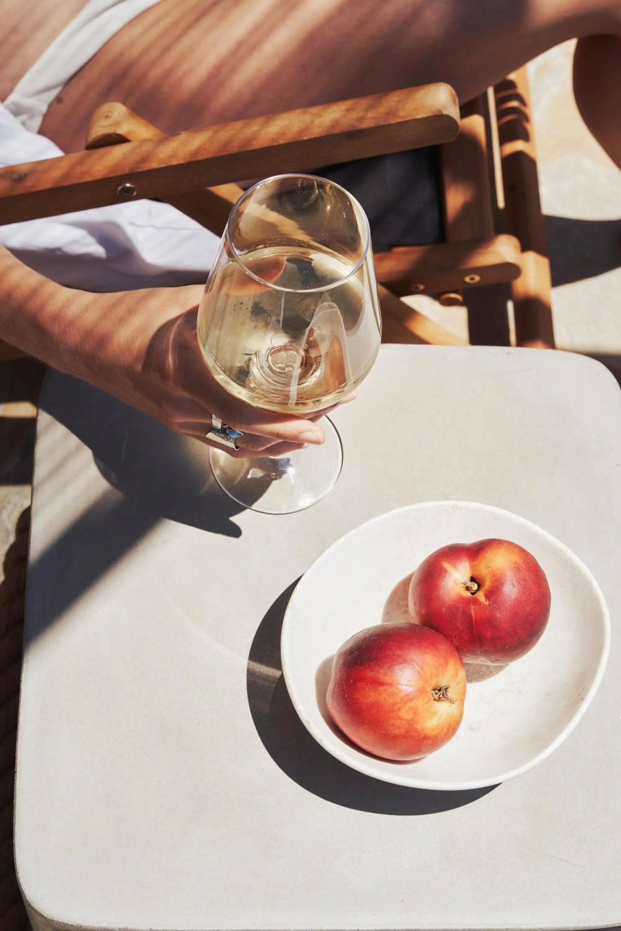 Food and drinks in Under the Sun Cycladic Village