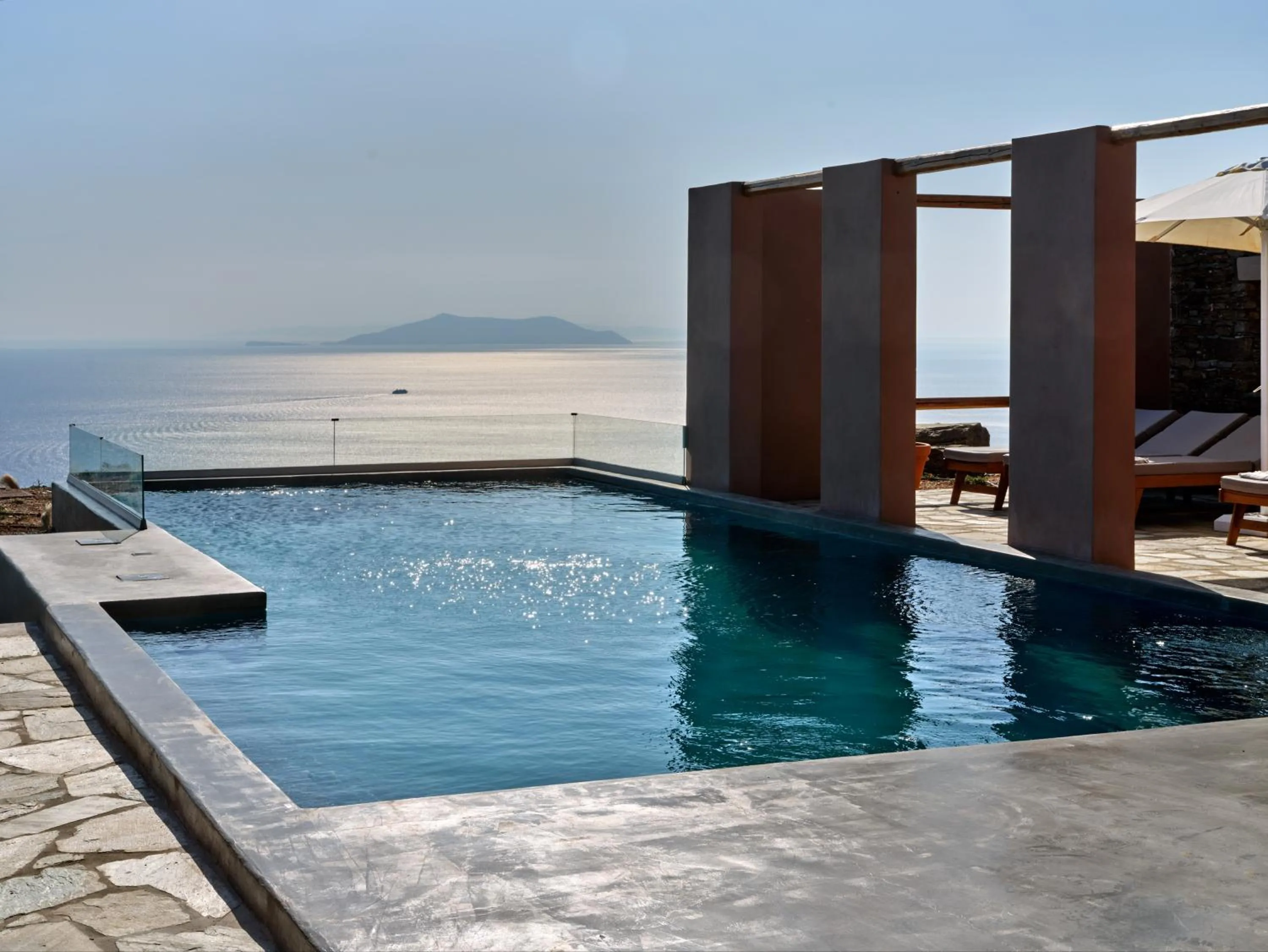 Sea view in Under the Sun Cycladic Village