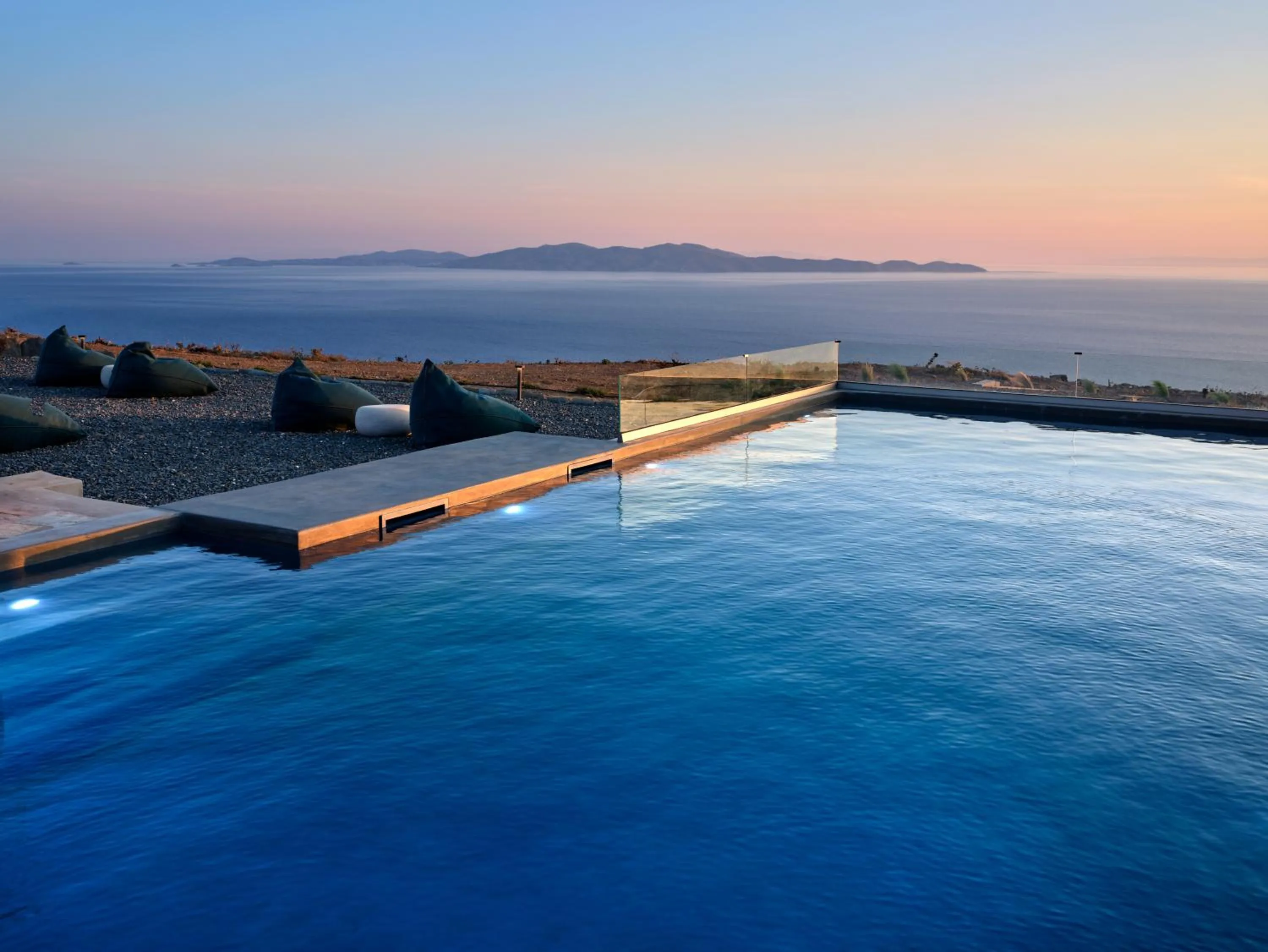 Natural landscape in Under the Sun Cycladic Village