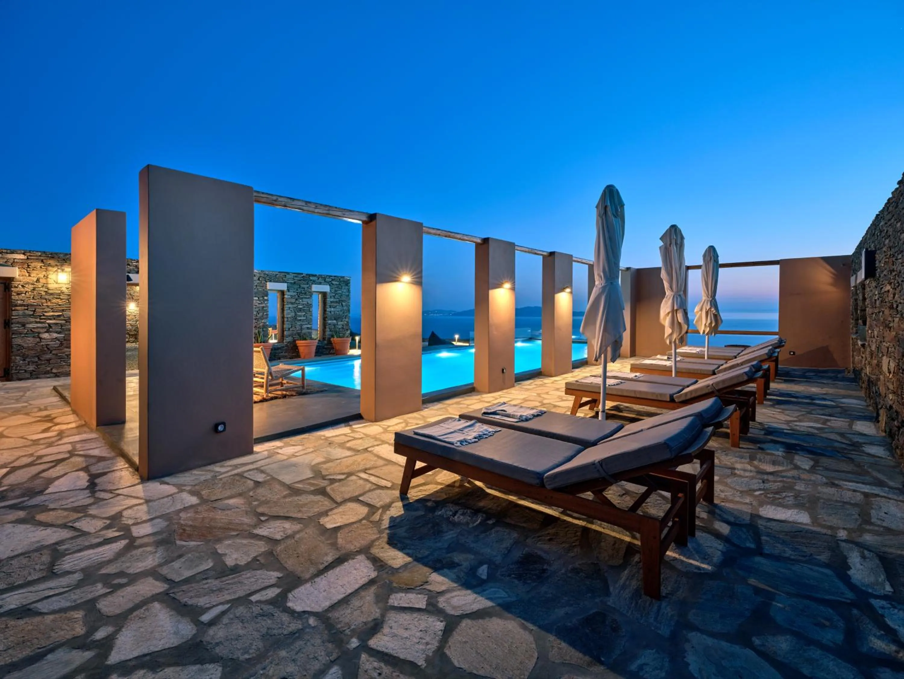 Swimming pool in Under the Sun Cycladic Village