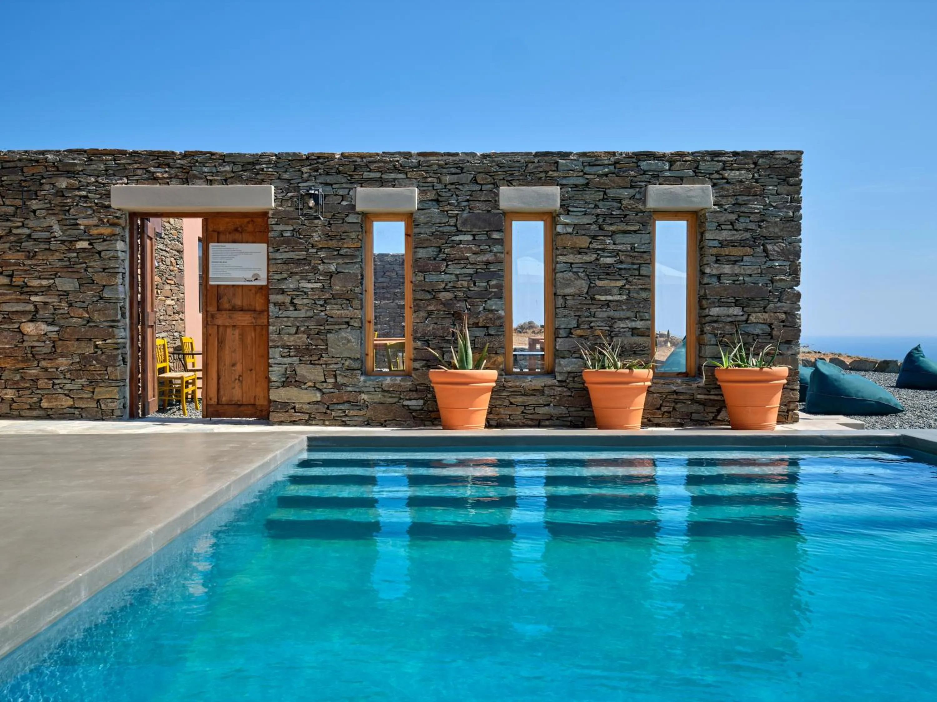 Swimming pool in Under the Sun Cycladic Village