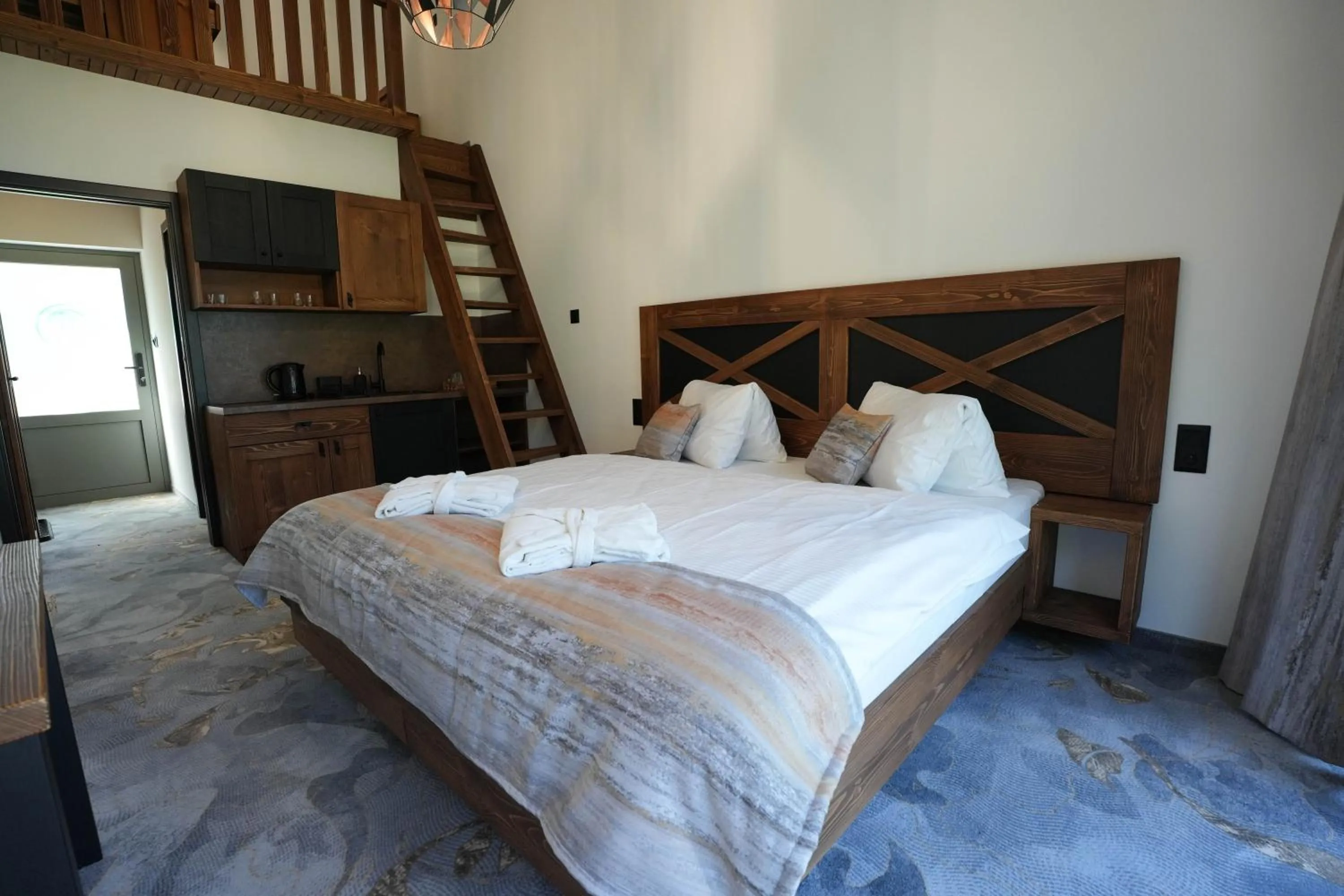 Photo of the whole room, Bed in Hotel Strachan Family Jasná