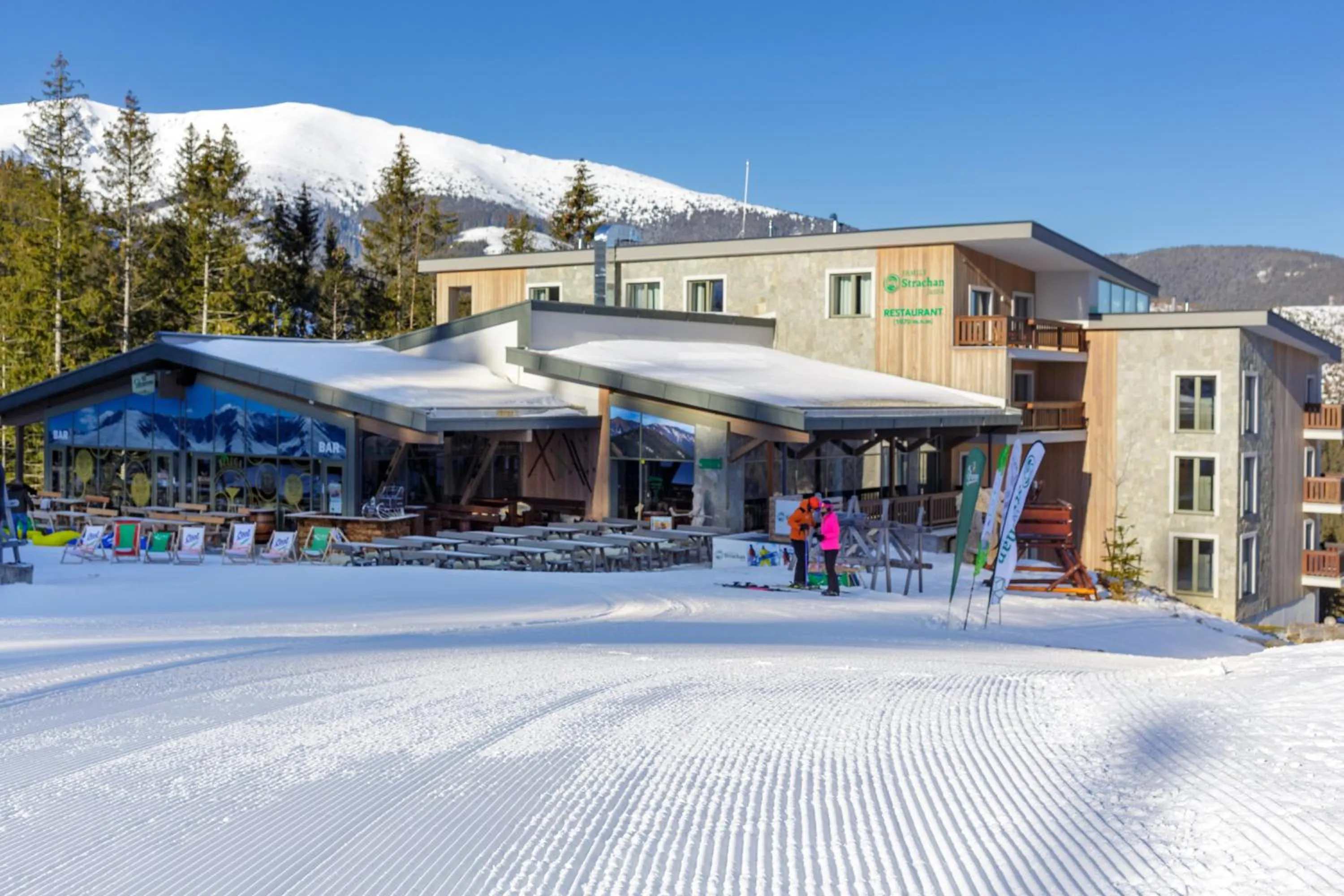 Property building in Hotel Strachan Family Jasná