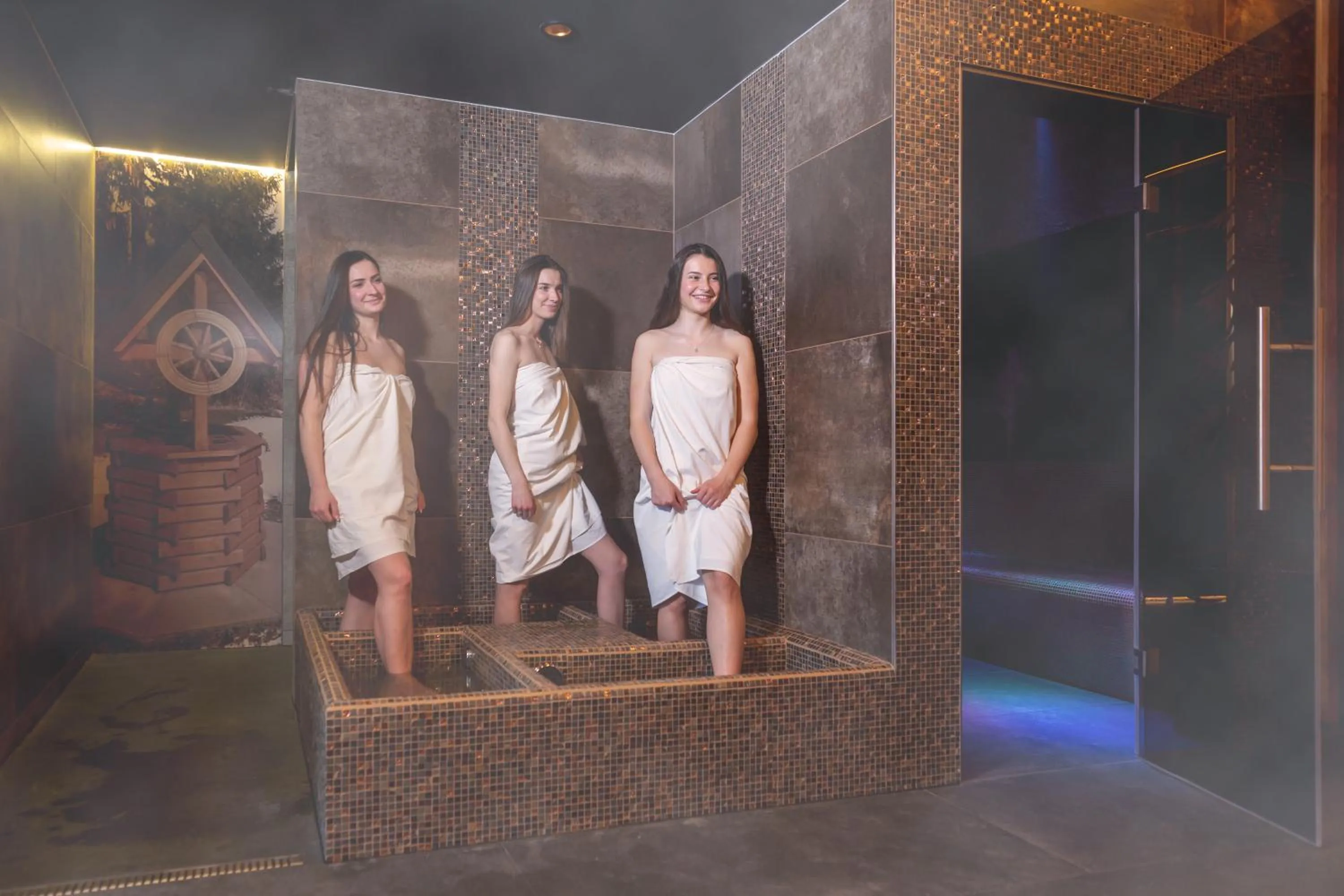 Sauna in Hotel Strachan Family Jasná