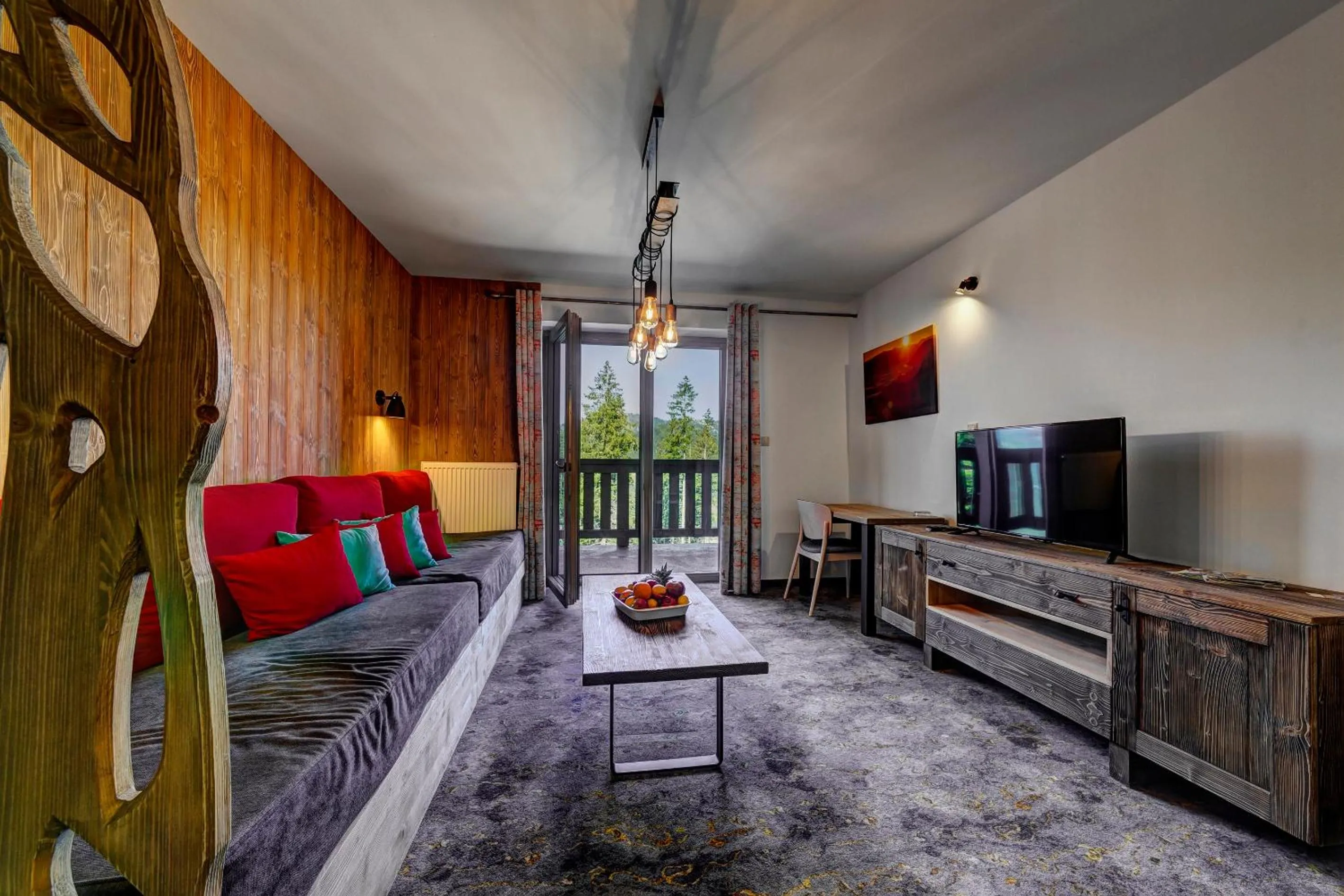 Seating area in Hotel Strachan Family Jasná