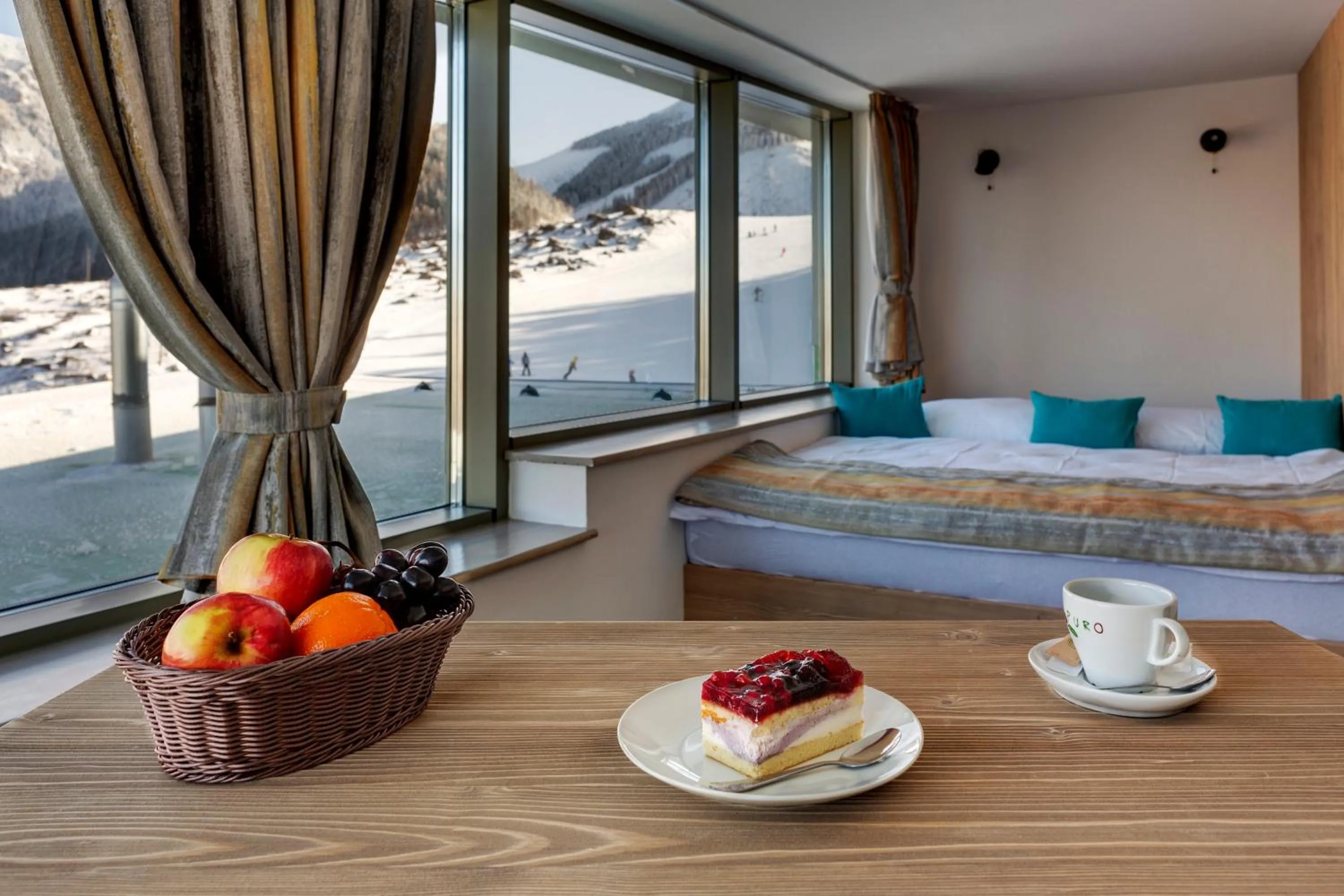 Bed in Hotel Strachan Family Jasná