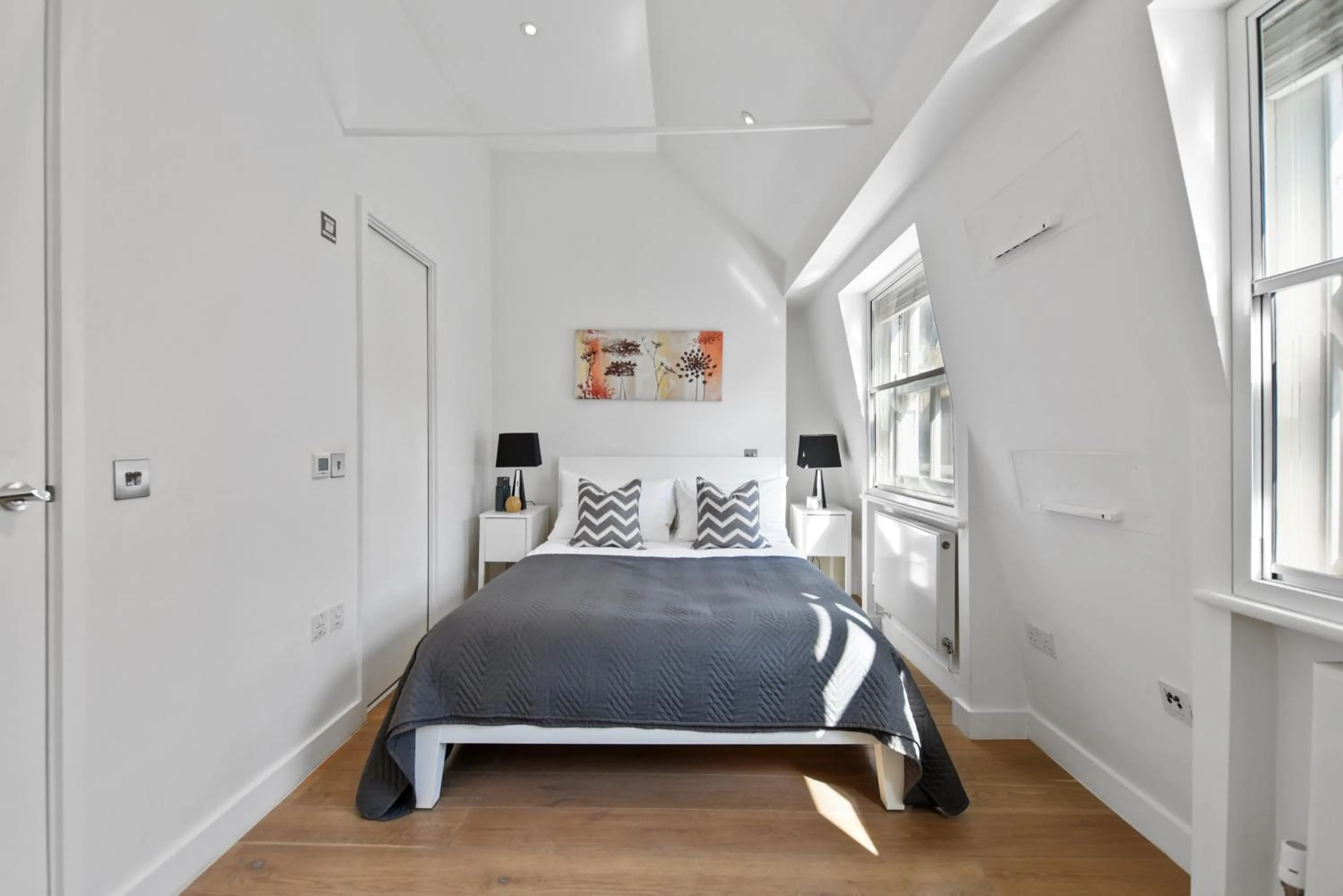 Bed in Berwick Street by Aeria Apartments