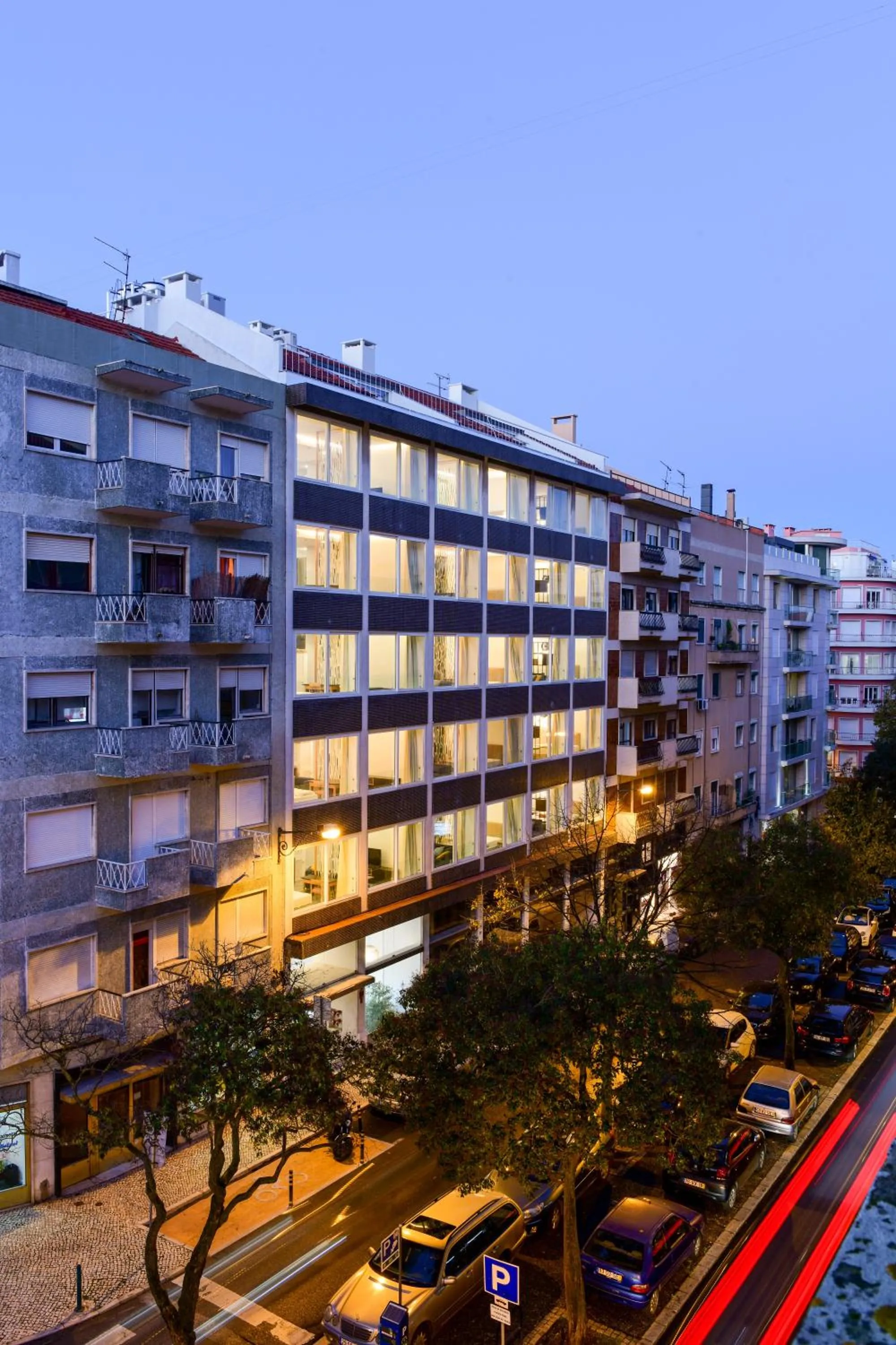 Property building in Oscar Concept Apartments