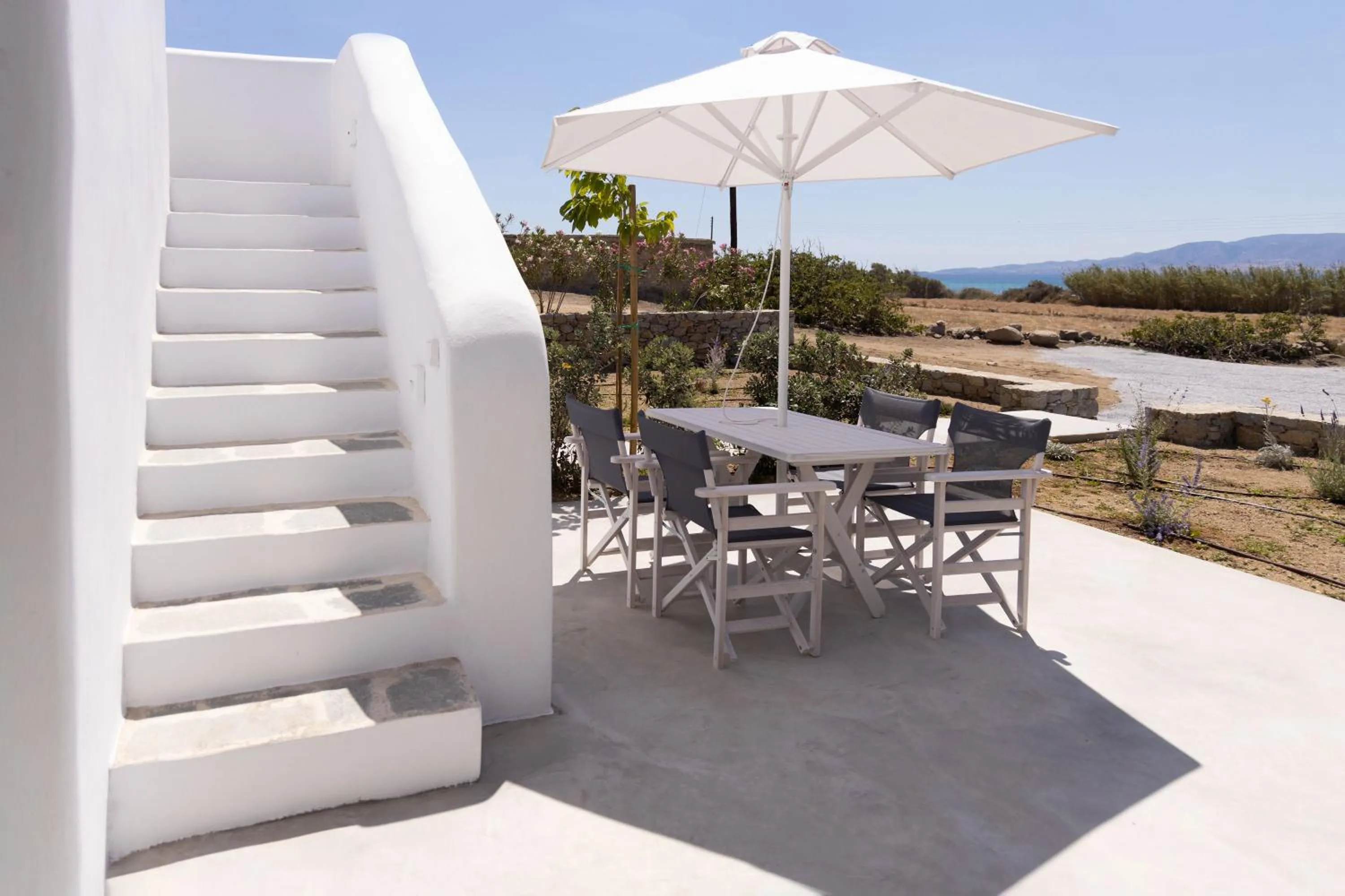 Patio in Archon Seaside Retreat