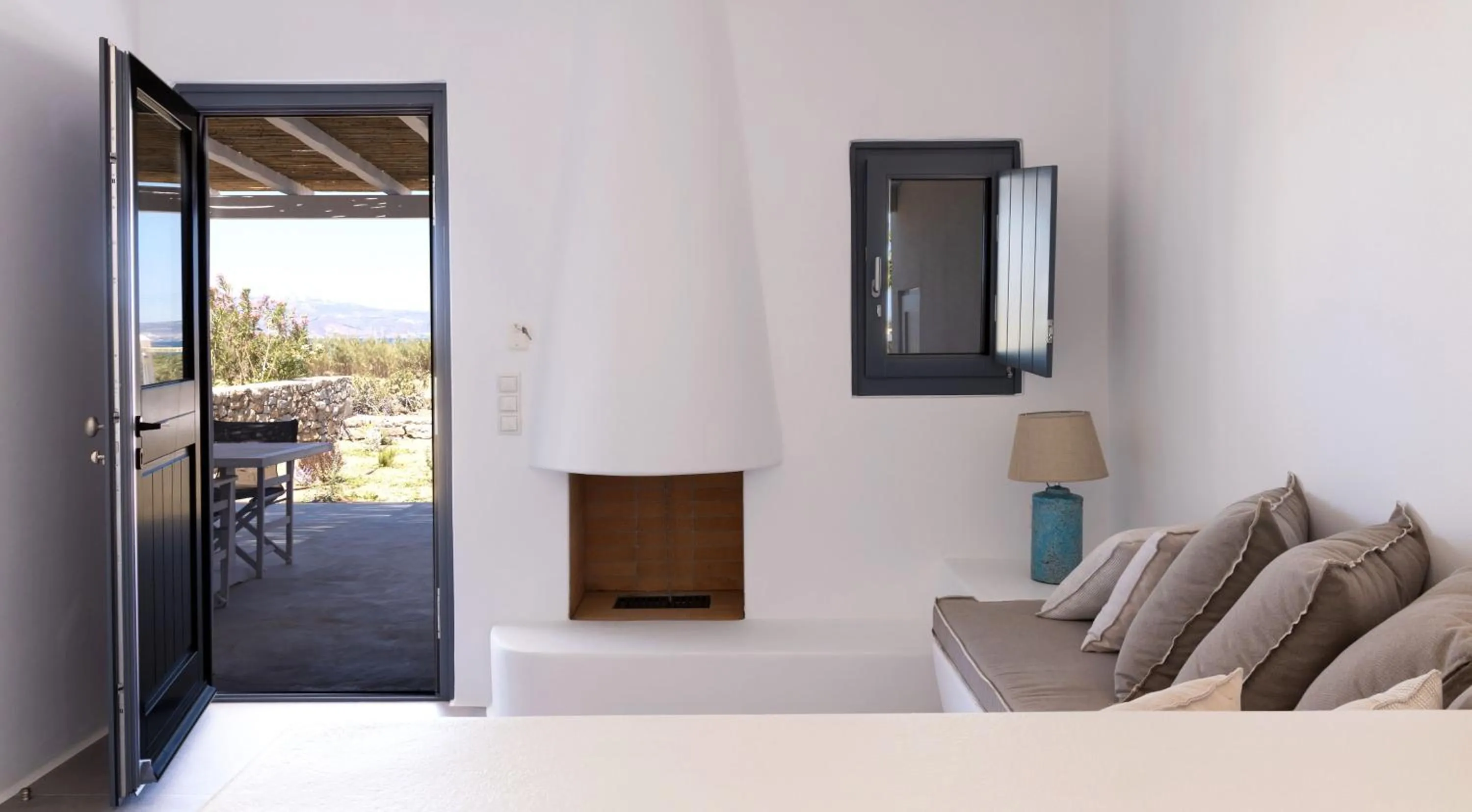 Seating area in Archon Seaside Retreat