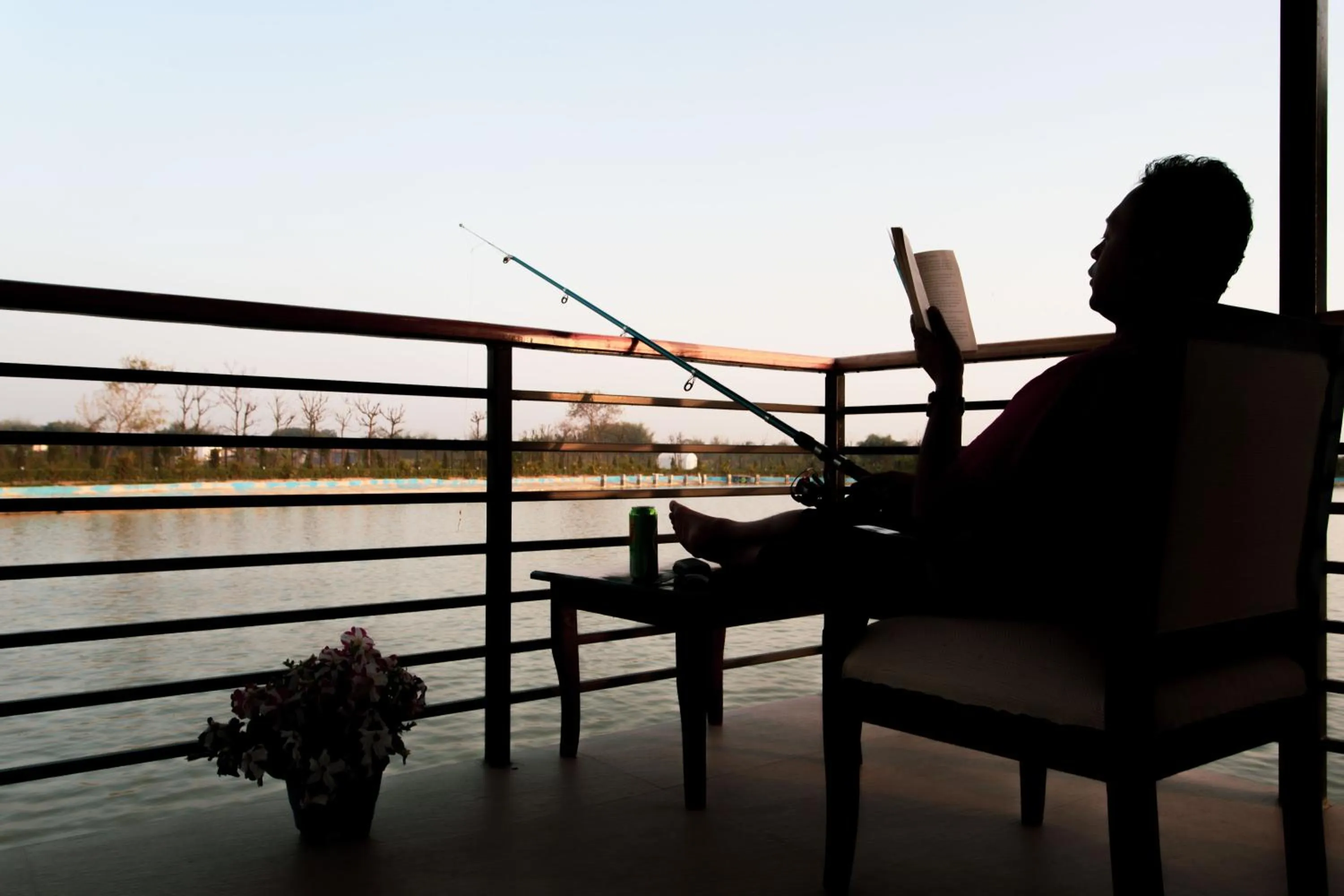 Fishing in Lumbini Palace Resort