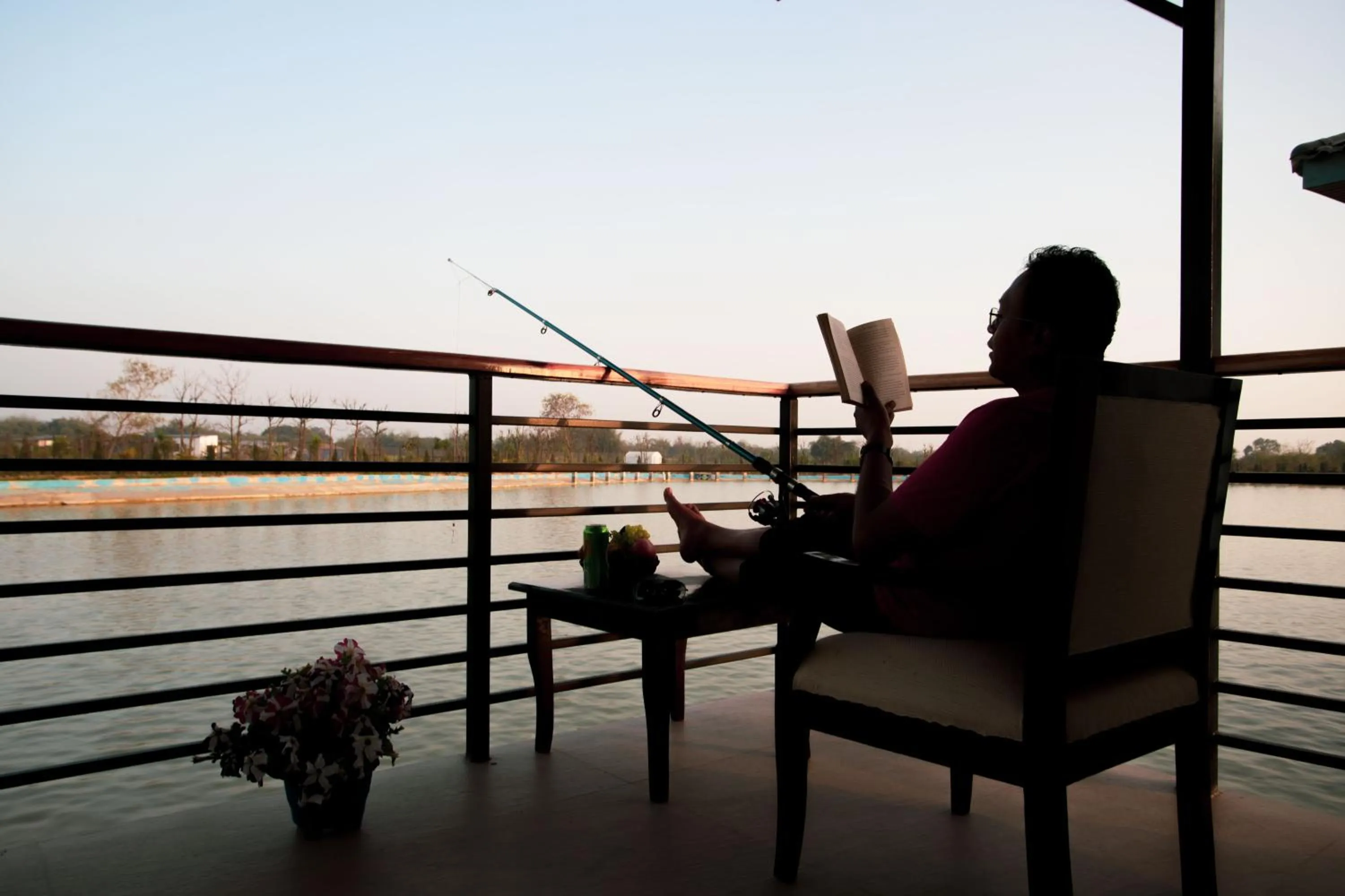 Fishing in Lumbini Palace Resort