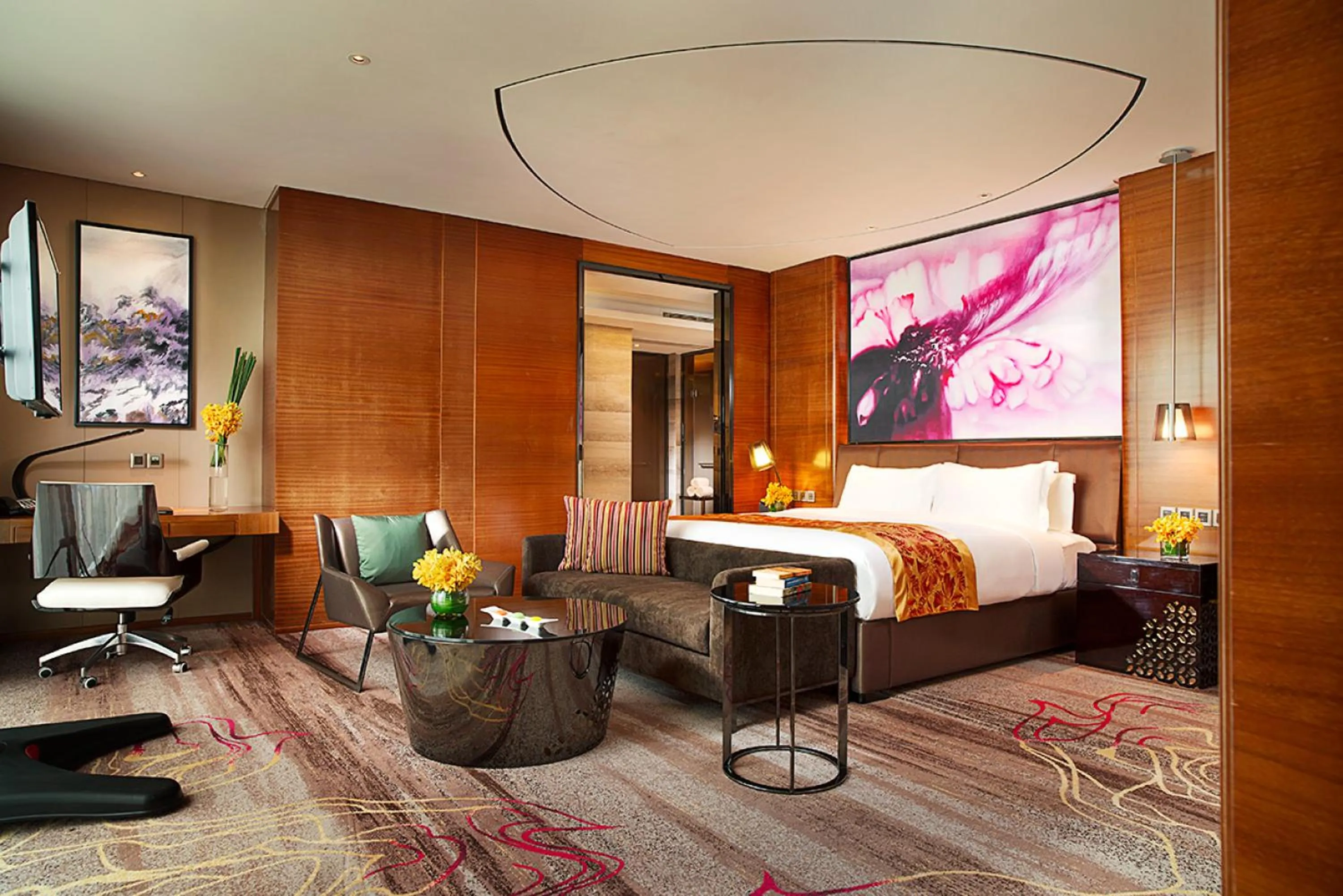 Bed in Sofitel Nanjing Galaxy