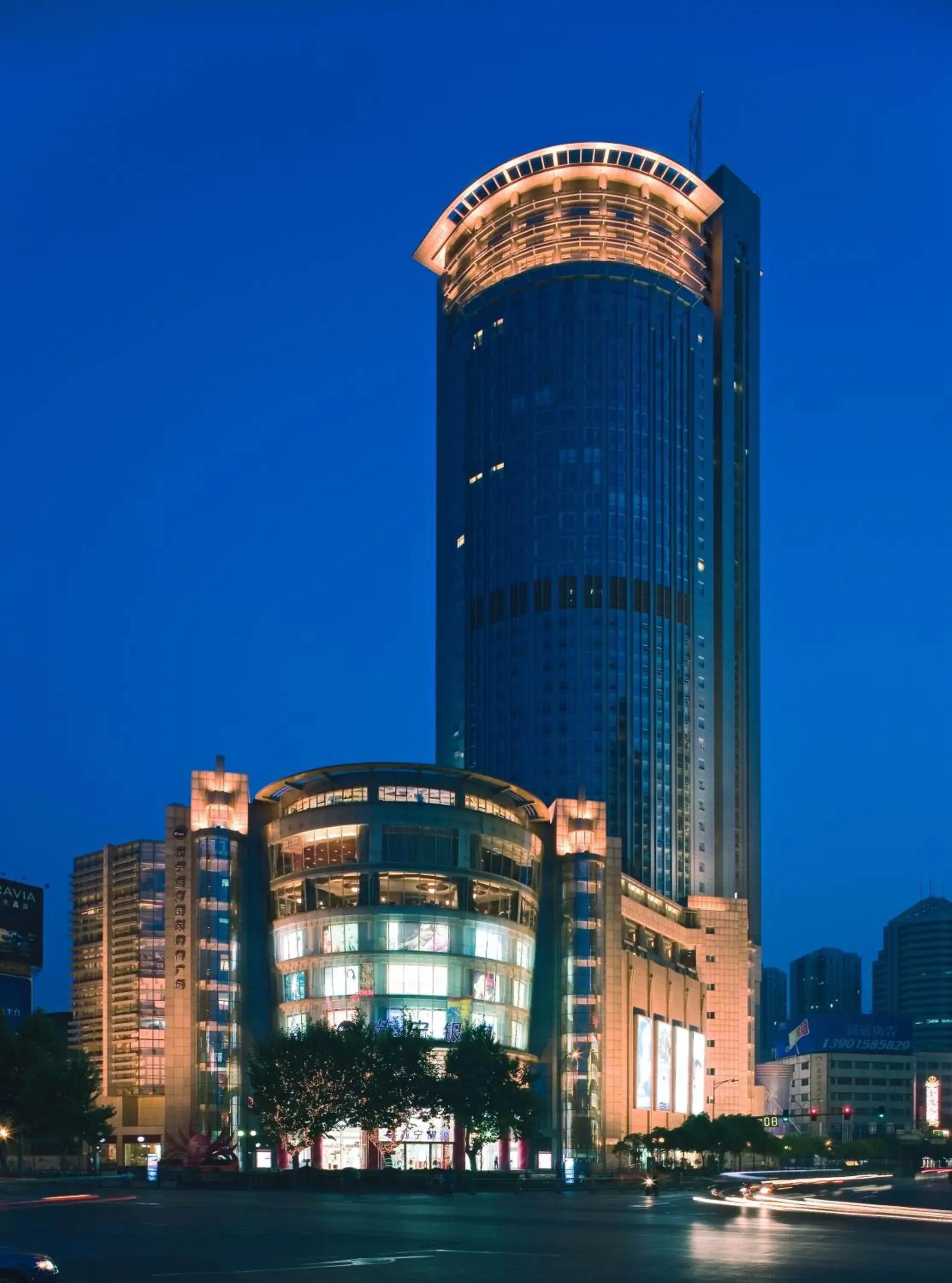Facade/entrance in Sofitel Nanjing Galaxy Facade/entrance in Sofitel Nanjing Galaxy