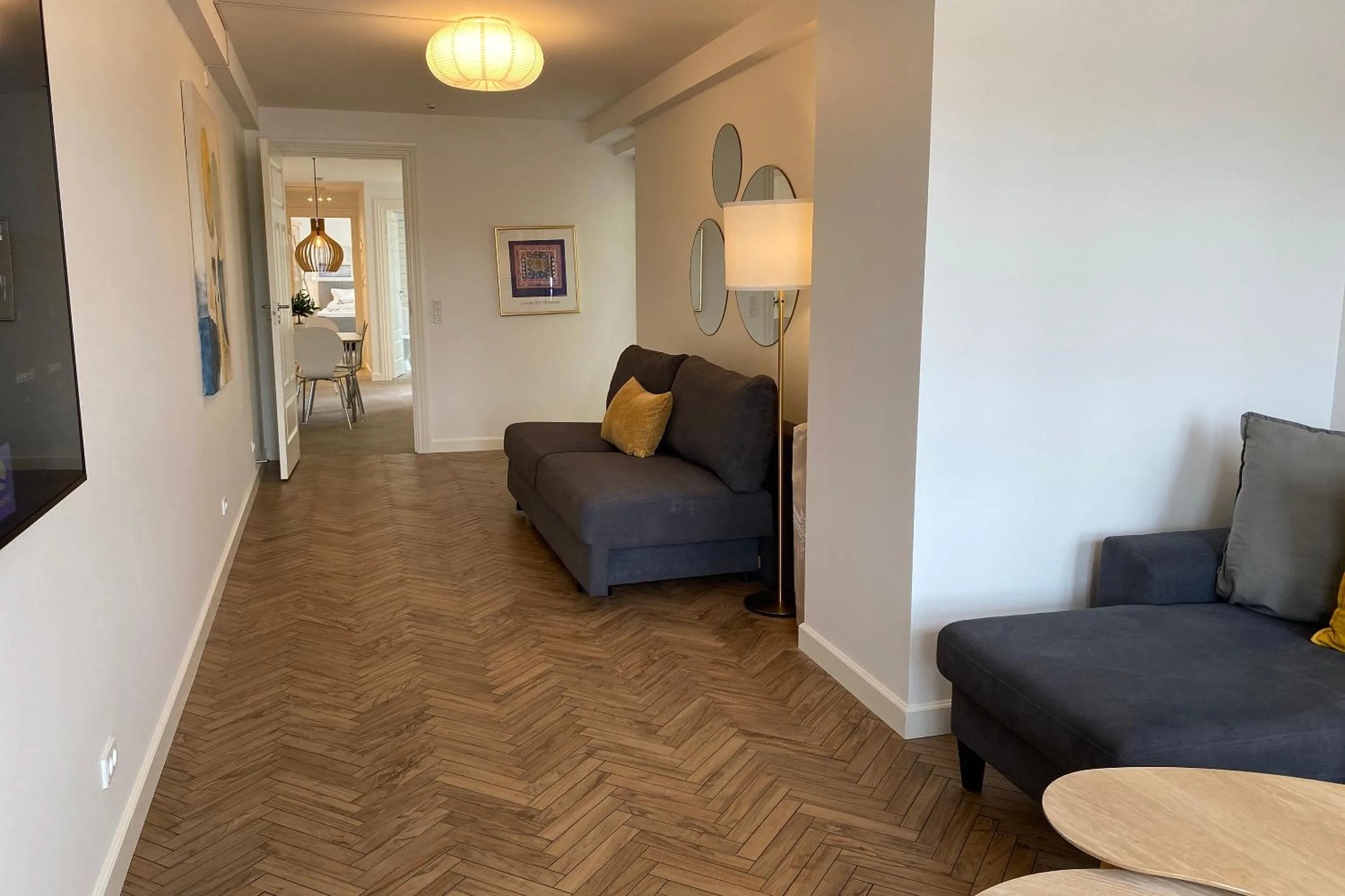 Living room in Harbour Walk