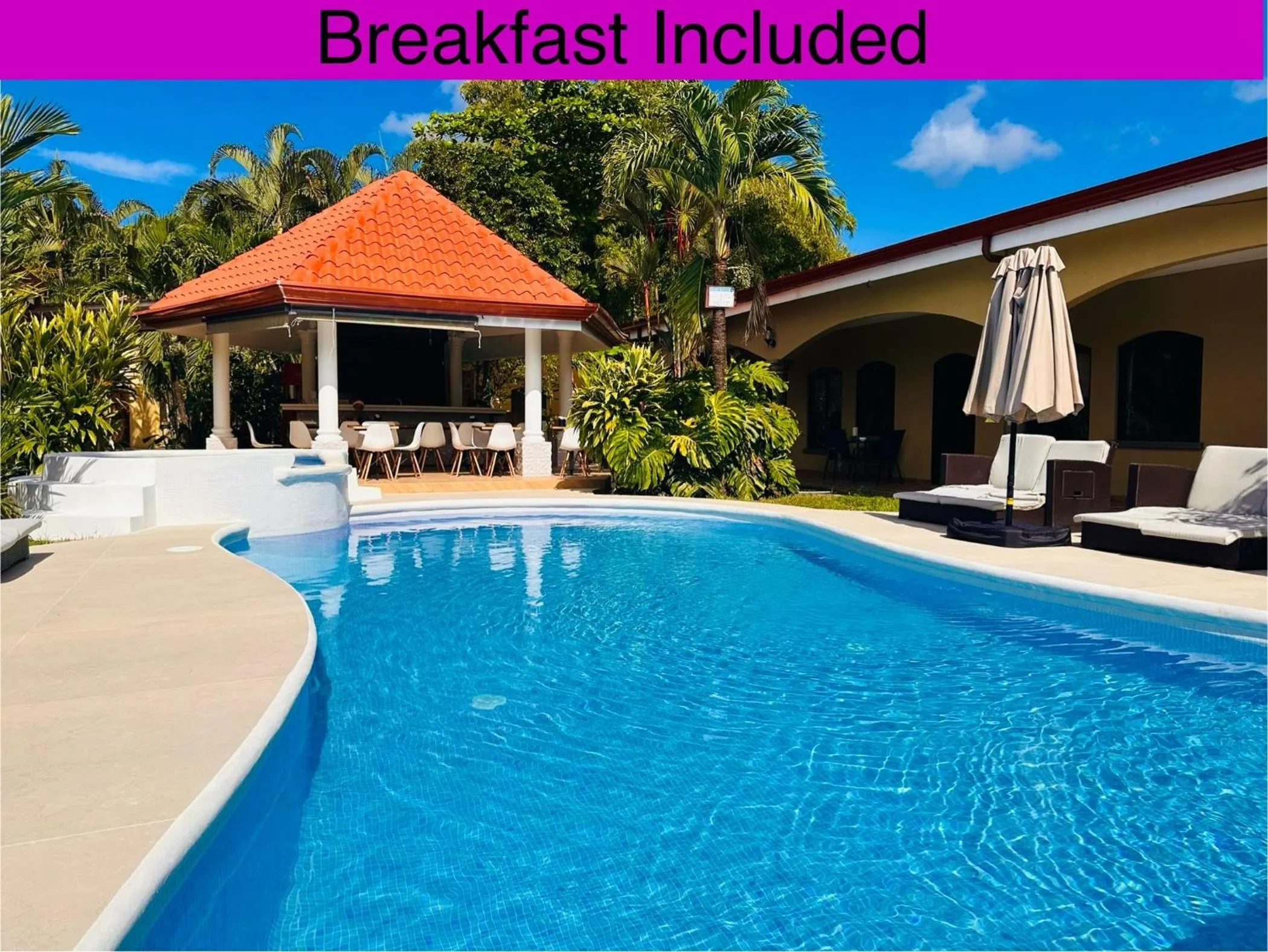 Pool view in Las Brisas Resort and Villas