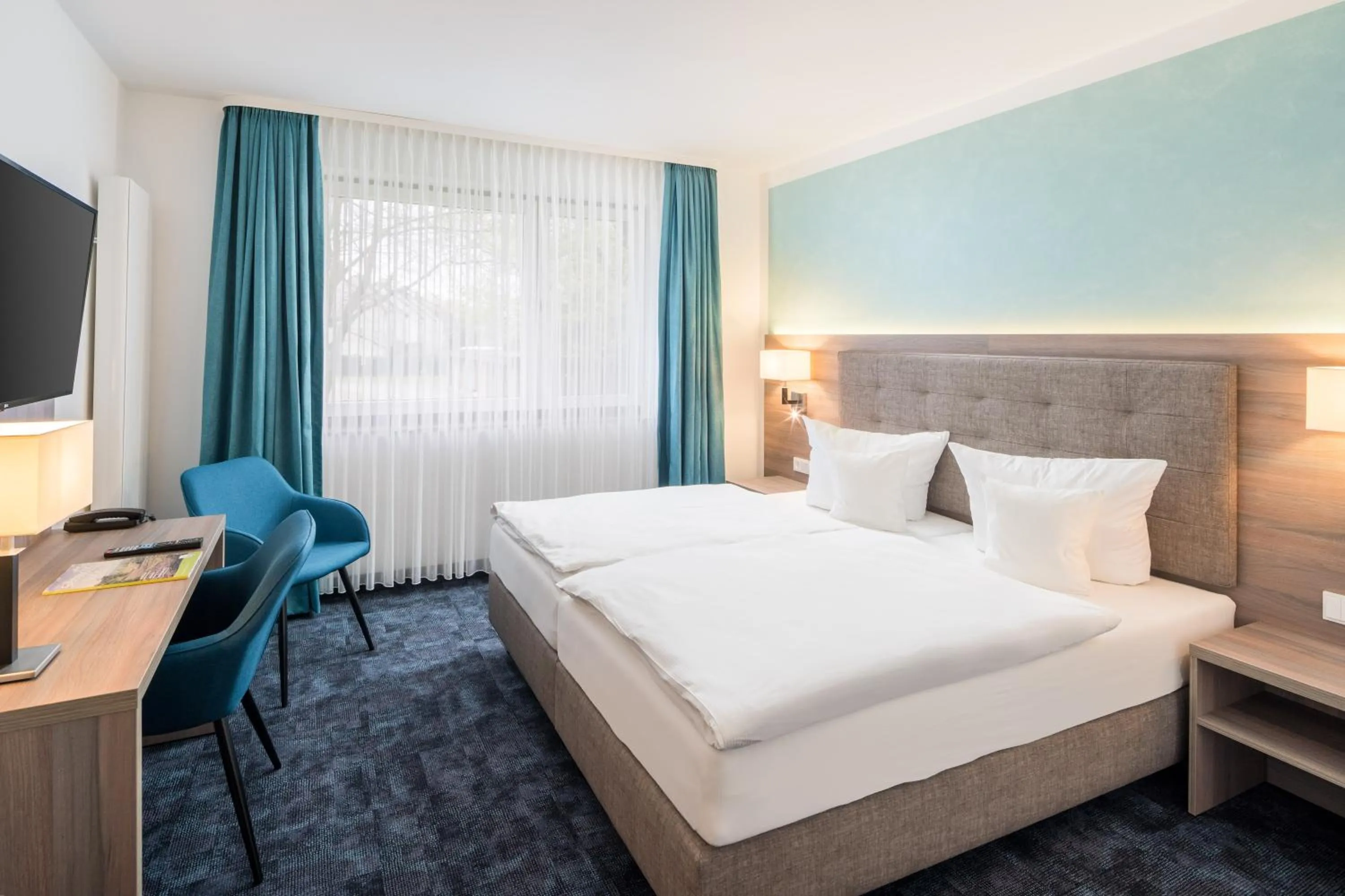 Bed in Hotel Celler Tor