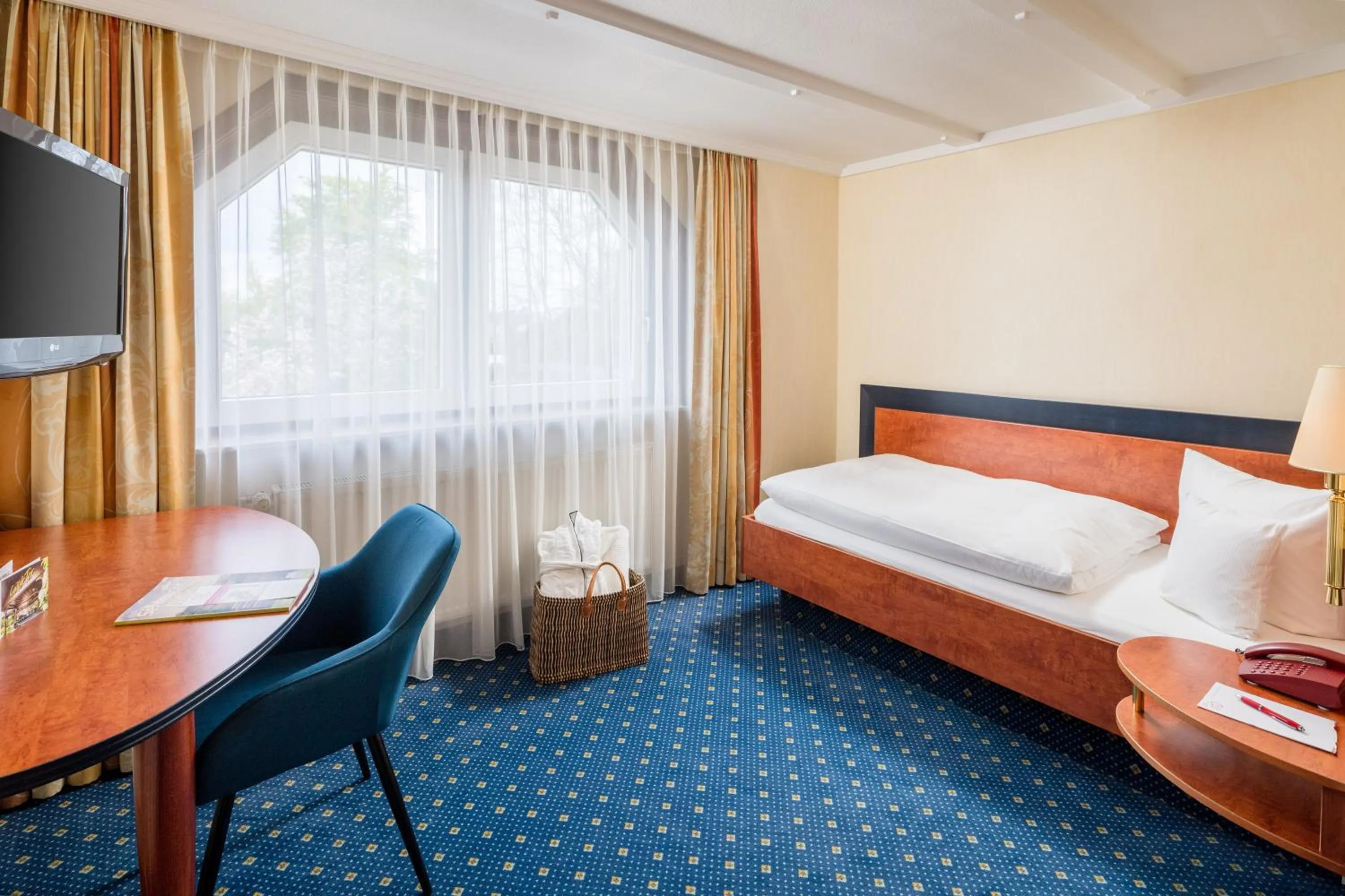 Bed in Hotel Celler Tor