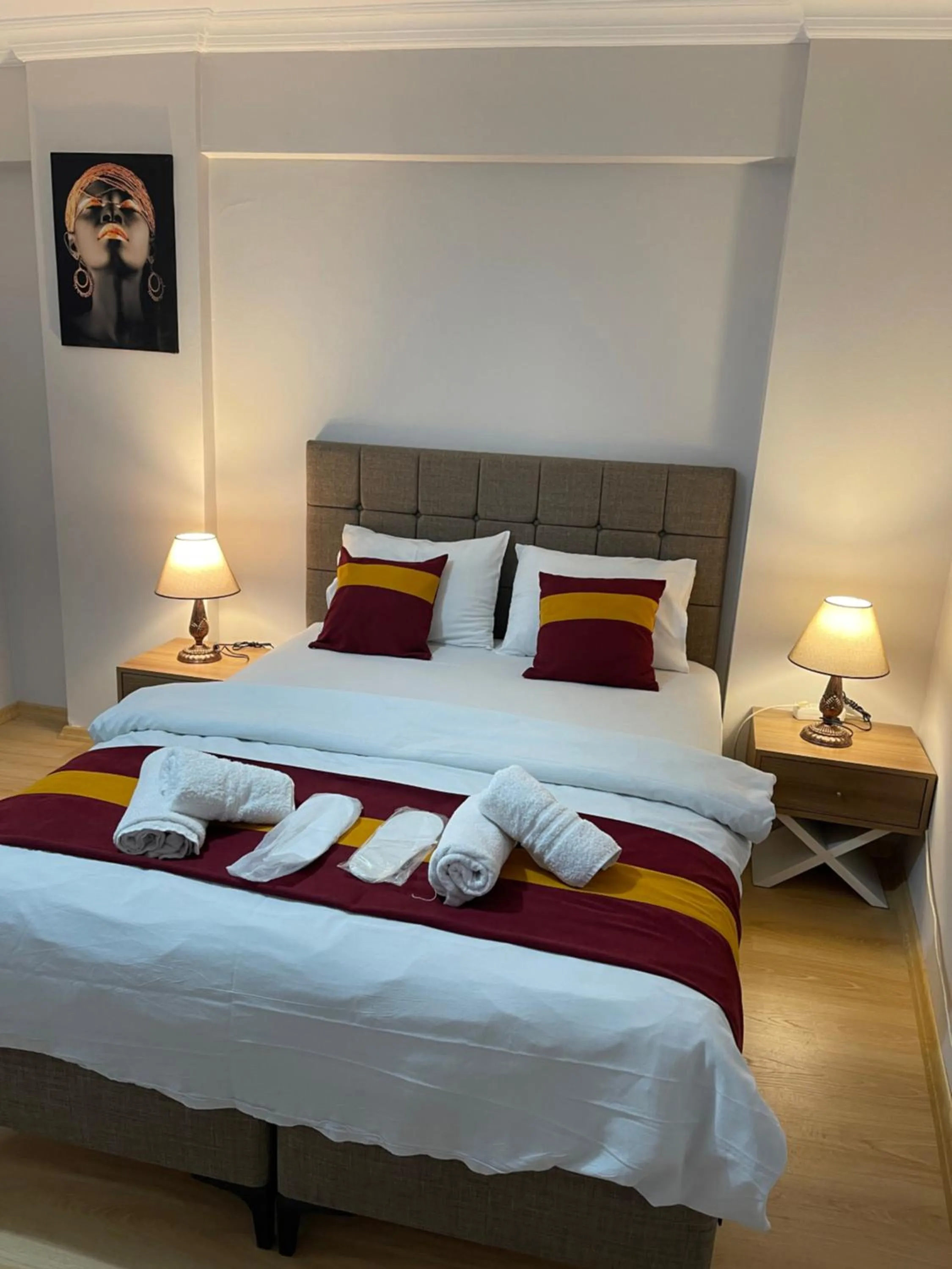 Bed in Taksim Rain Suite