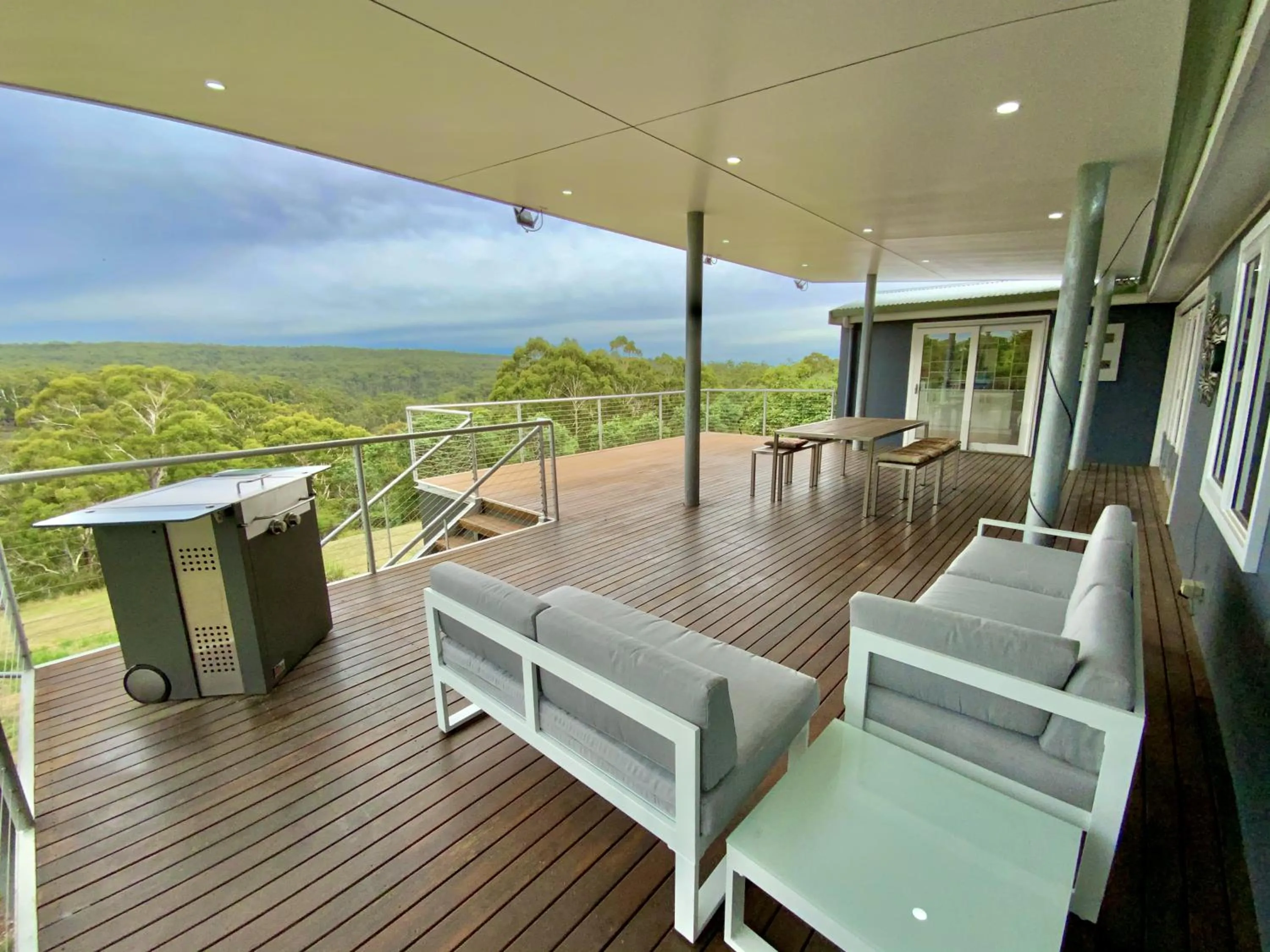 Patio in The Views Cottage