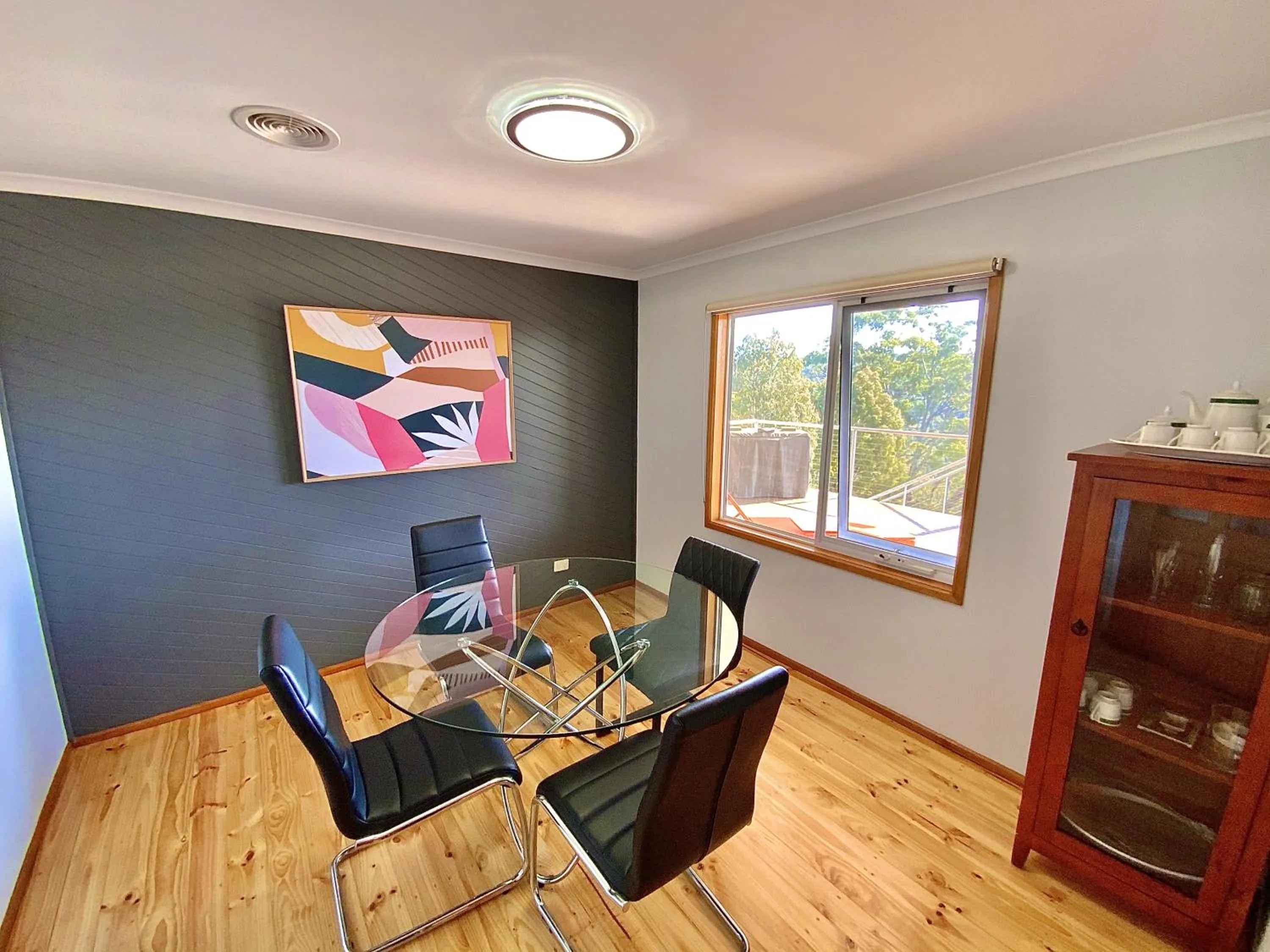 Seating area in The Views Cottage