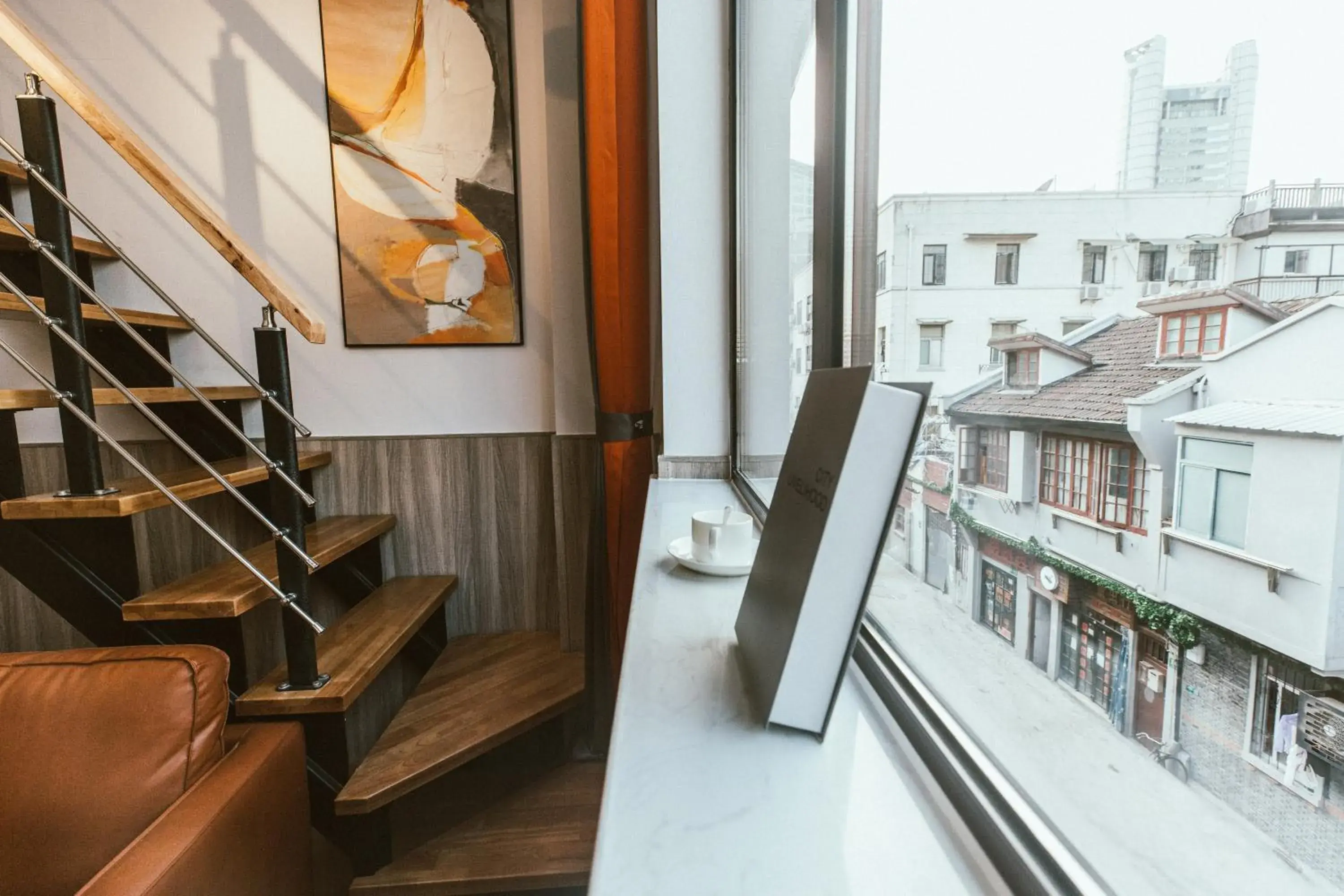 Street view in Shanghai Fish Inn People Square Street view in Shanghai Fish Inn People Square