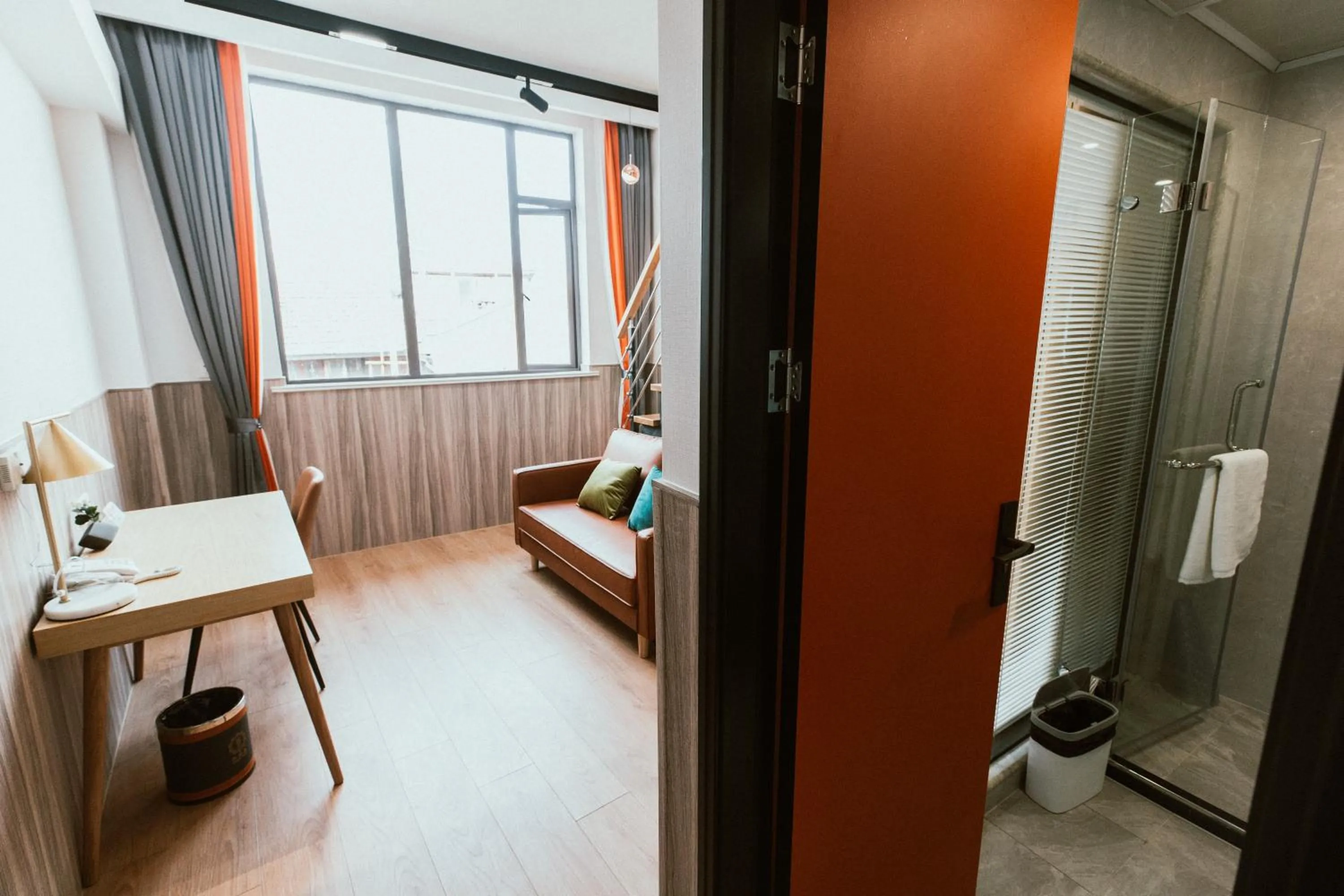 Living room in Shanghai Fish Inn People Square