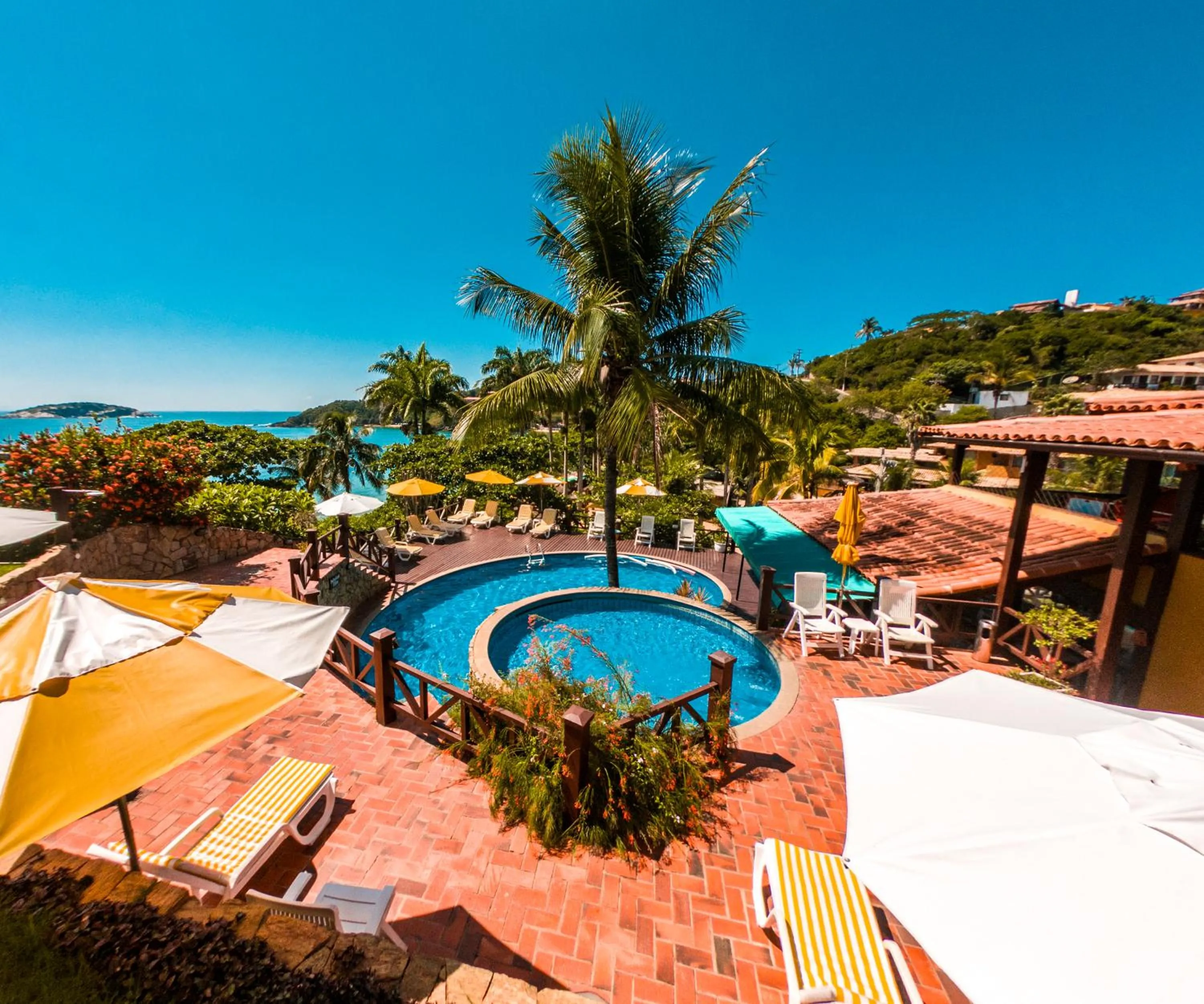 Pool view in La Boheme Hotel e Apart Hotel