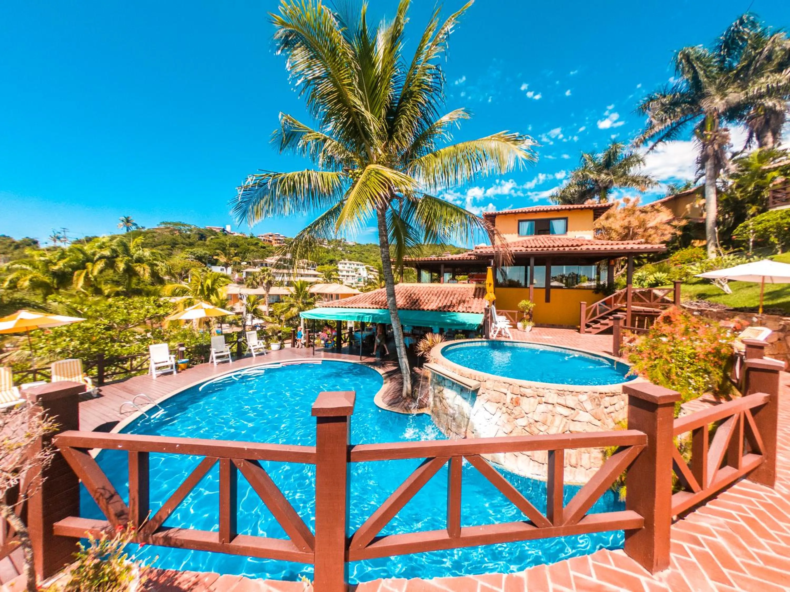 Pool view in La Boheme Hotel e Apart Hotel