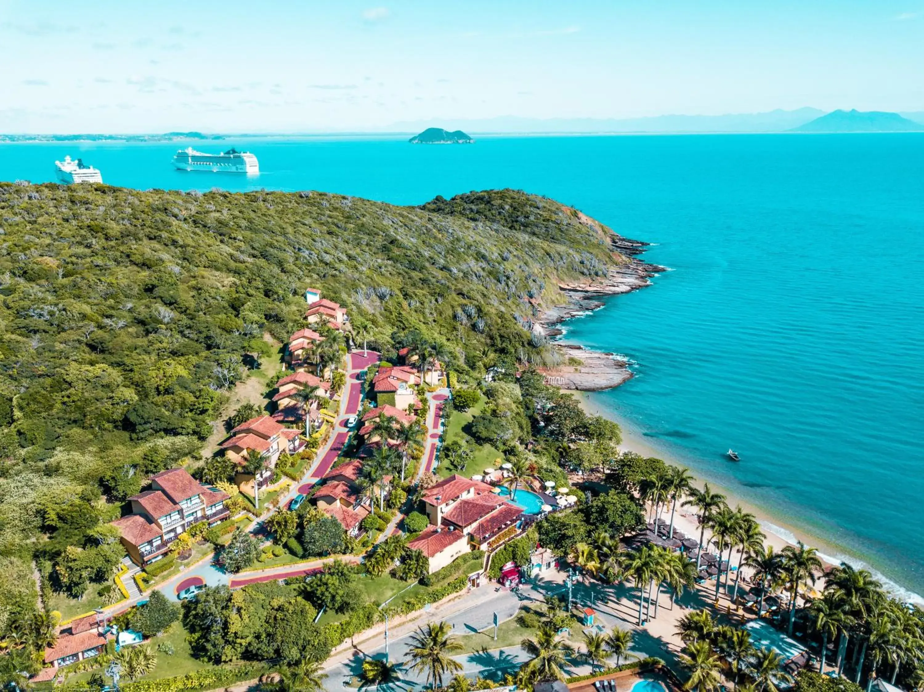 Bird's eye view in La Boheme Hotel e Apart Hotel Bird's eye view in La Boheme Hotel e Apart Hotel