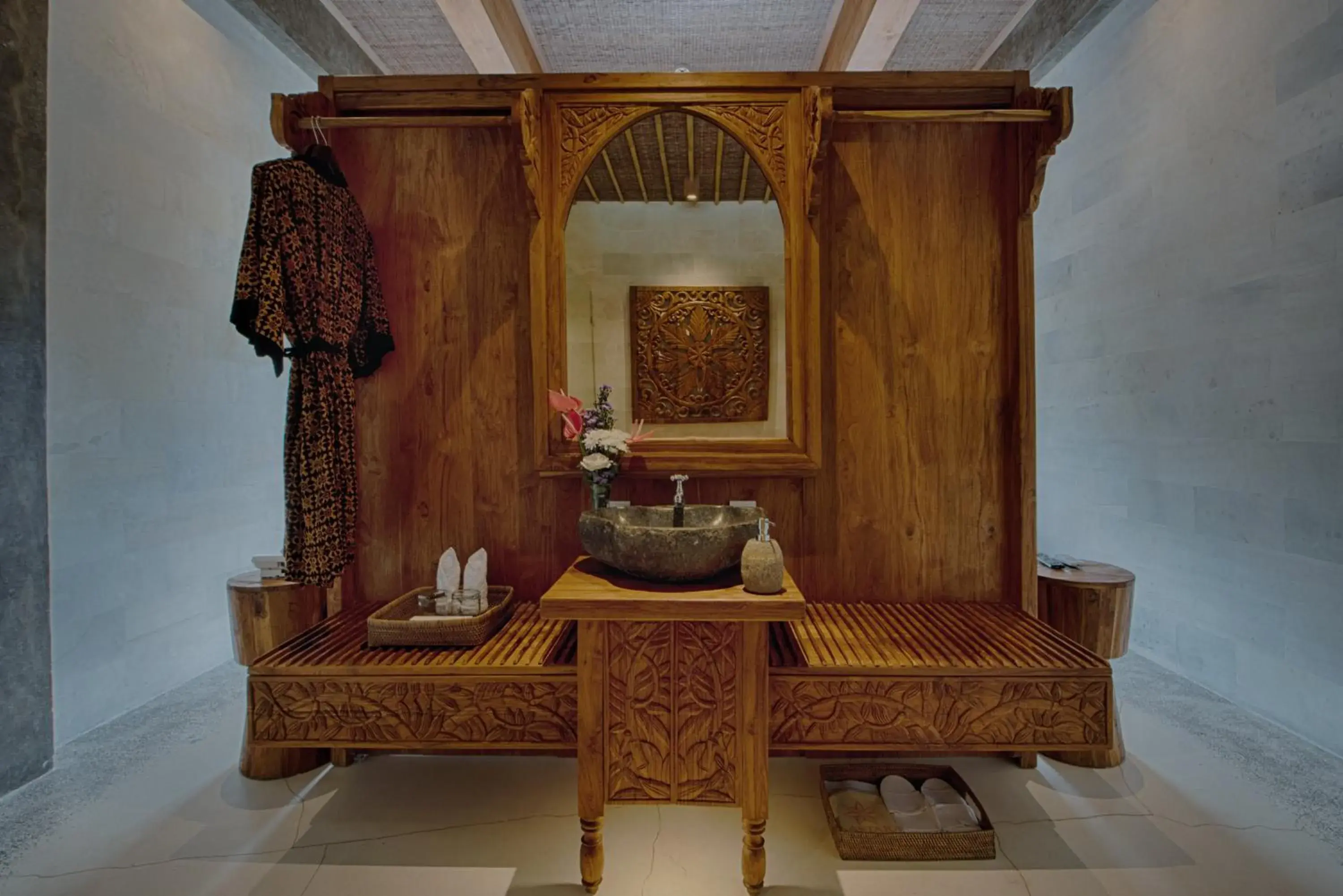 Bathroom in Kastara Resort Bathroom in Kastara Resort