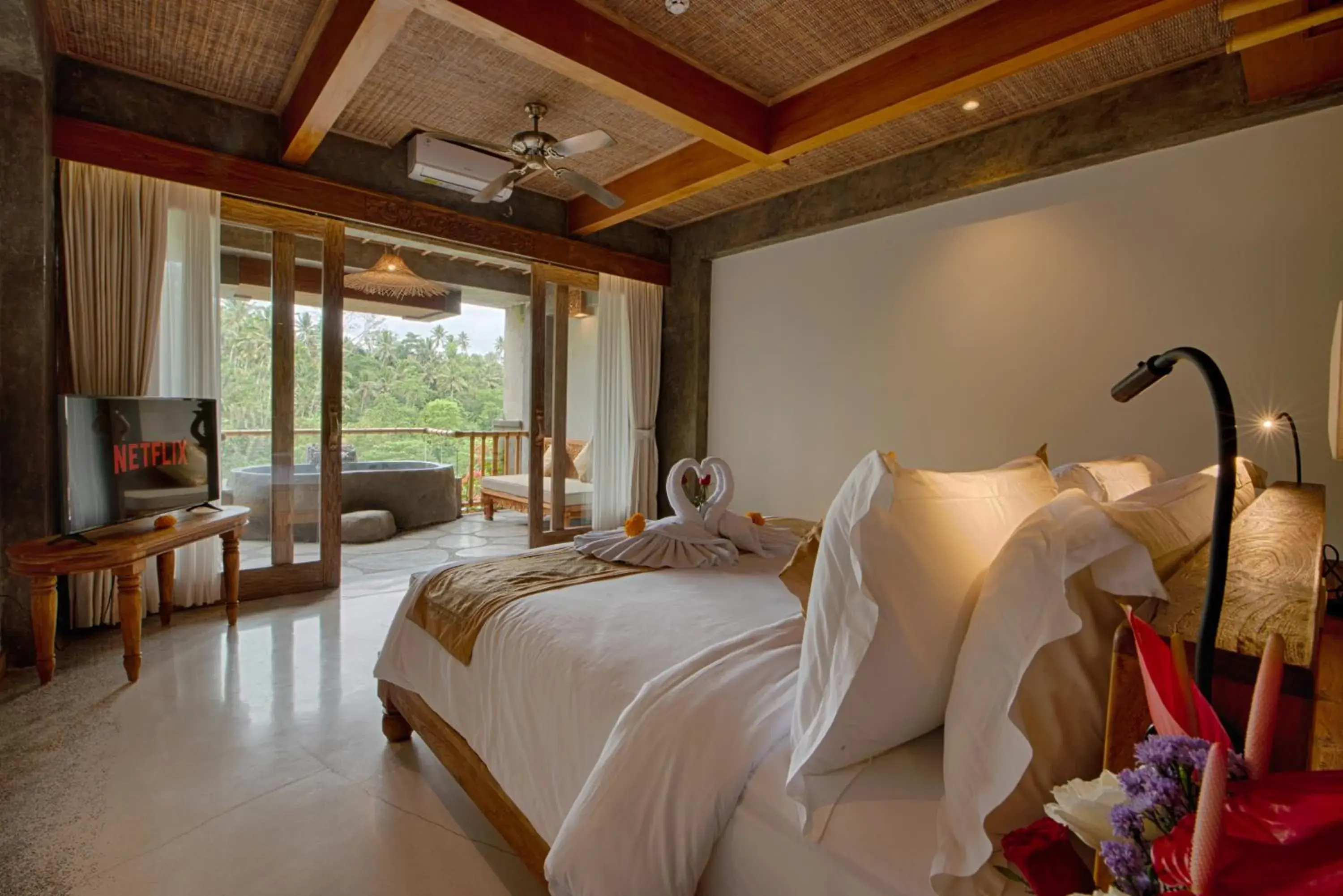 Bed in Kastara Resort Bed in Kastara Resort