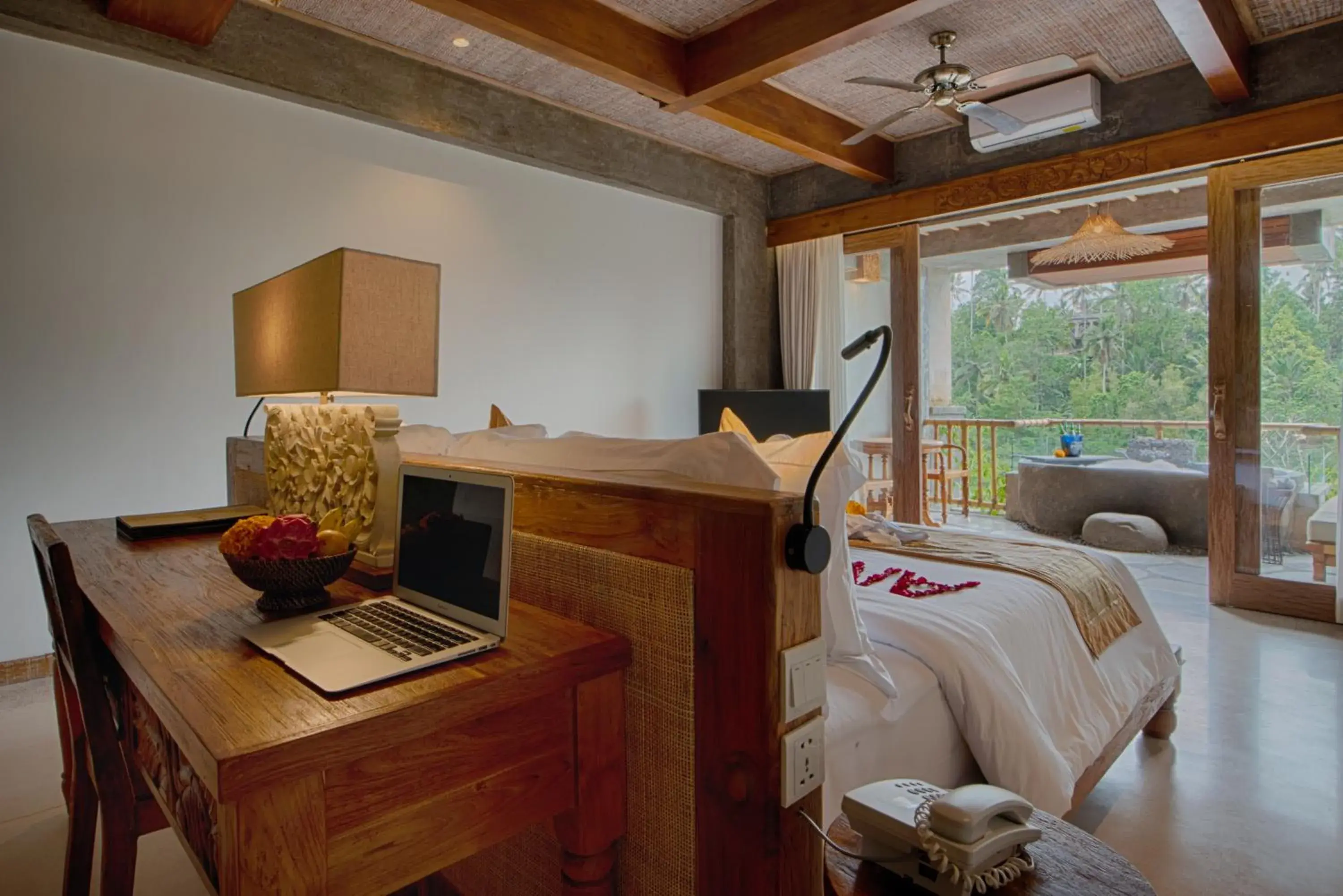 View (from property/room), Bed in Kastara Resort View (from property/room), Bed in Kastara Resort