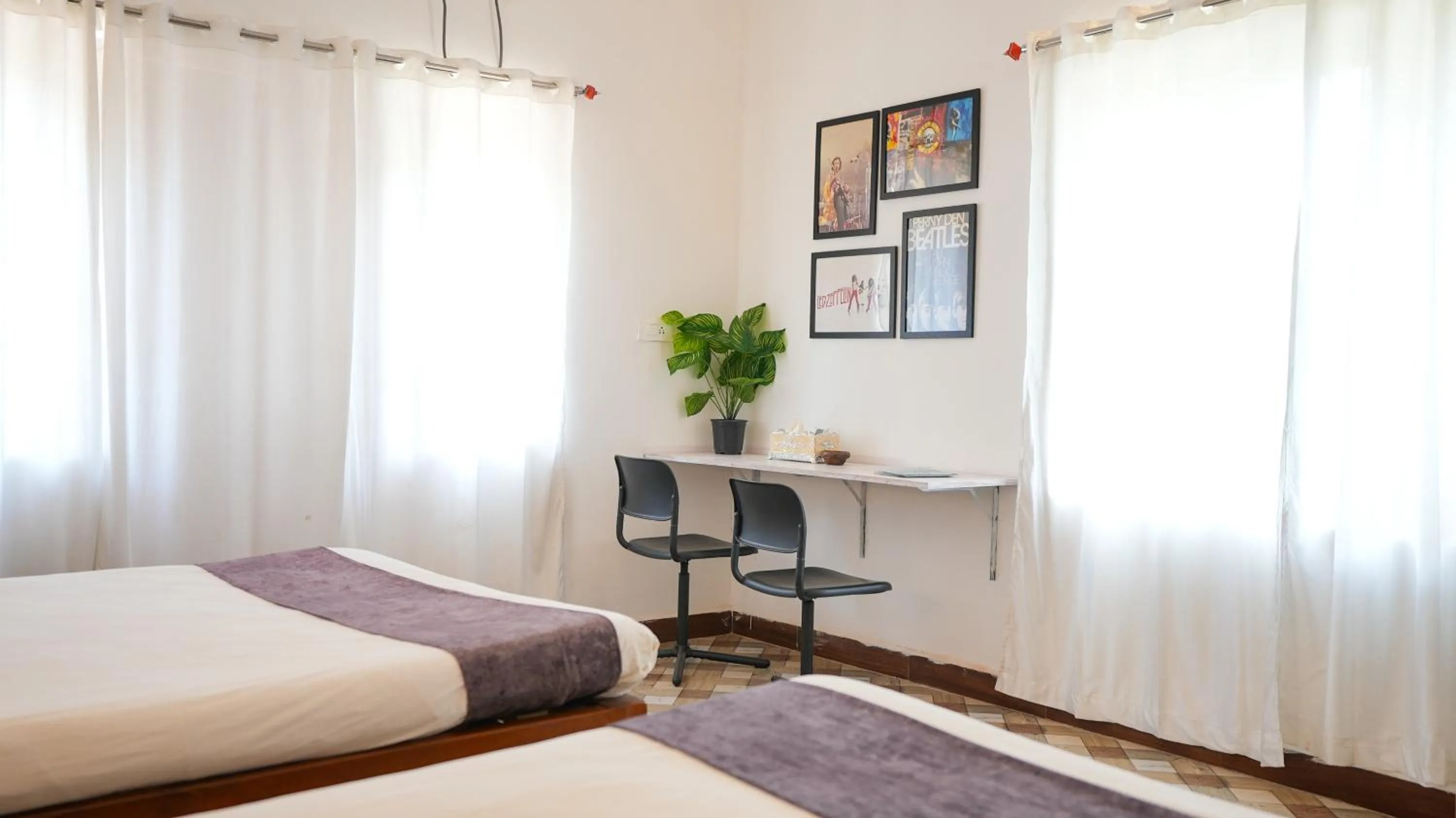 Bed in Anjoned Hostel & Cafe