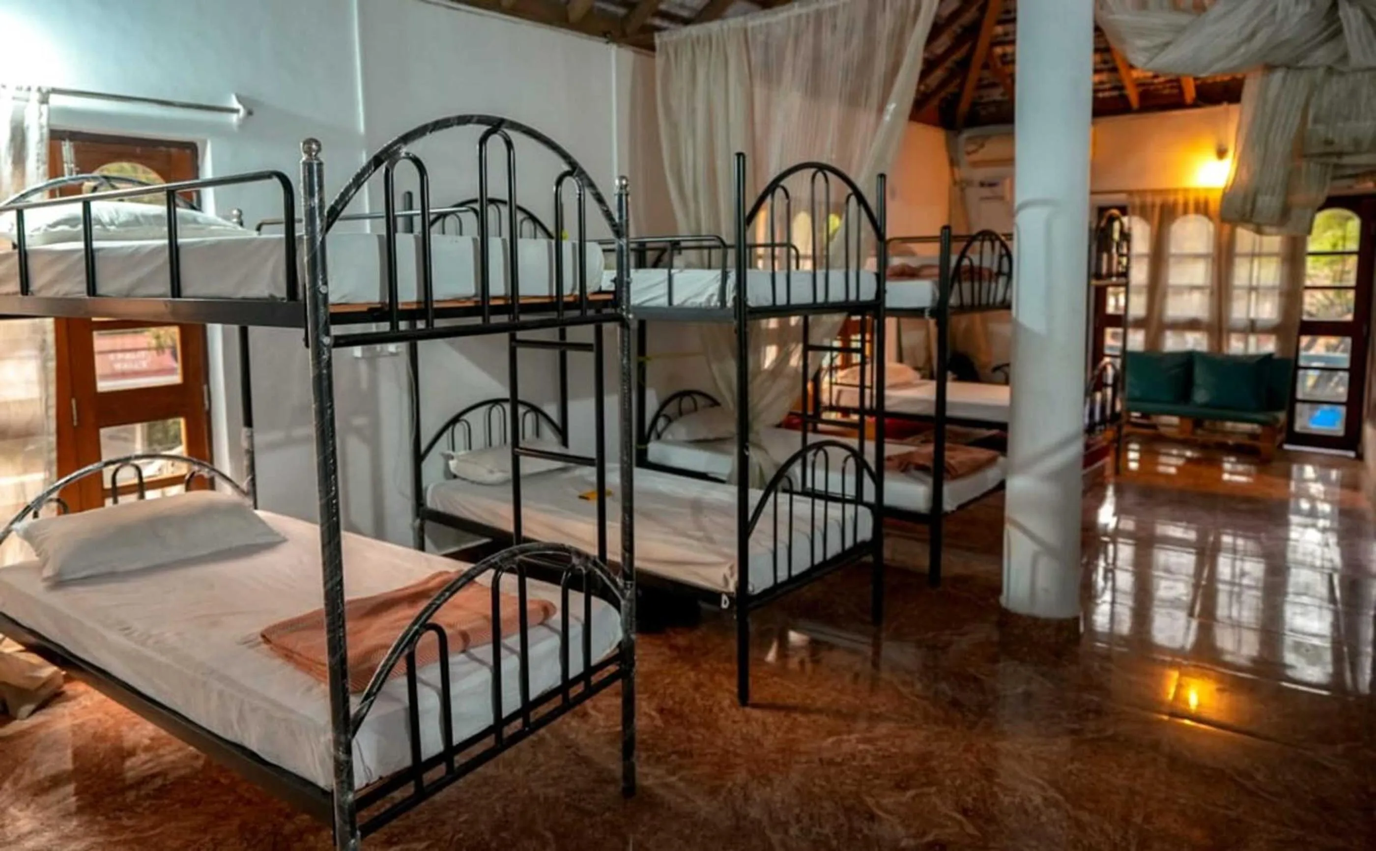 bunk bed, Bed in Anjoned Hostel & Cafe