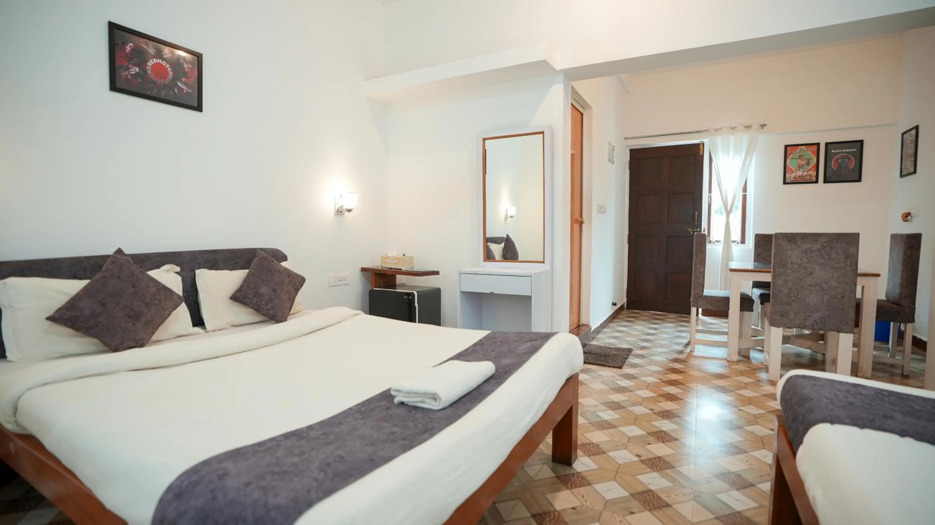 Bed in Anjoned Hostel & Cafe