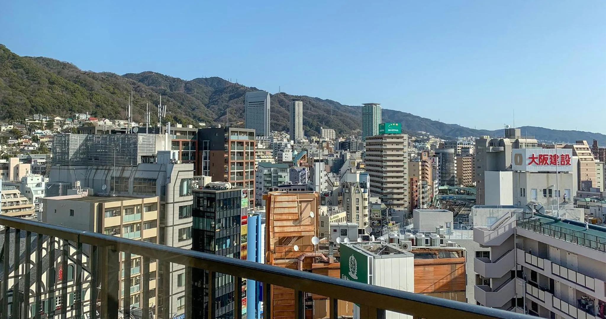 City view in Hotel SUI Kobe Sannomiya by ABEST