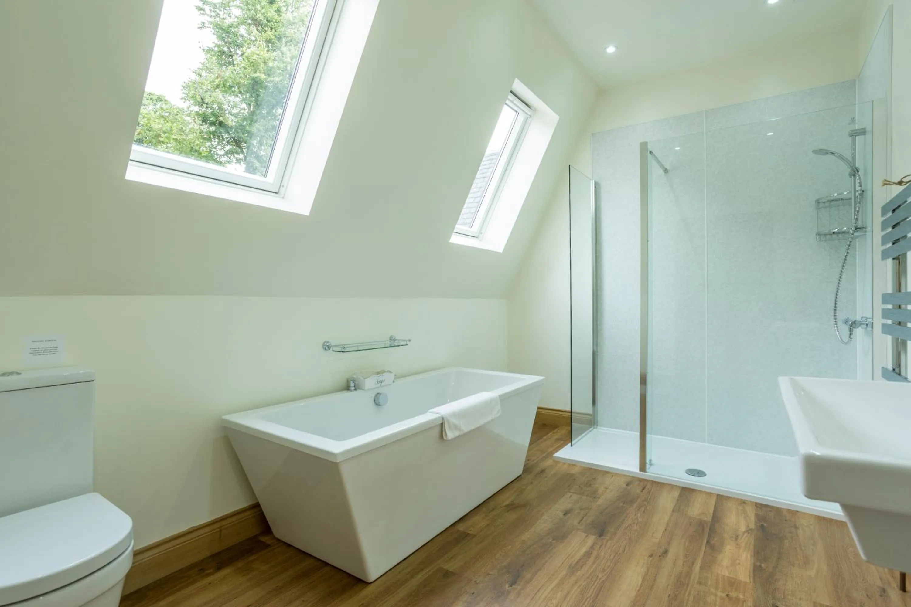 Shower in Taypark House