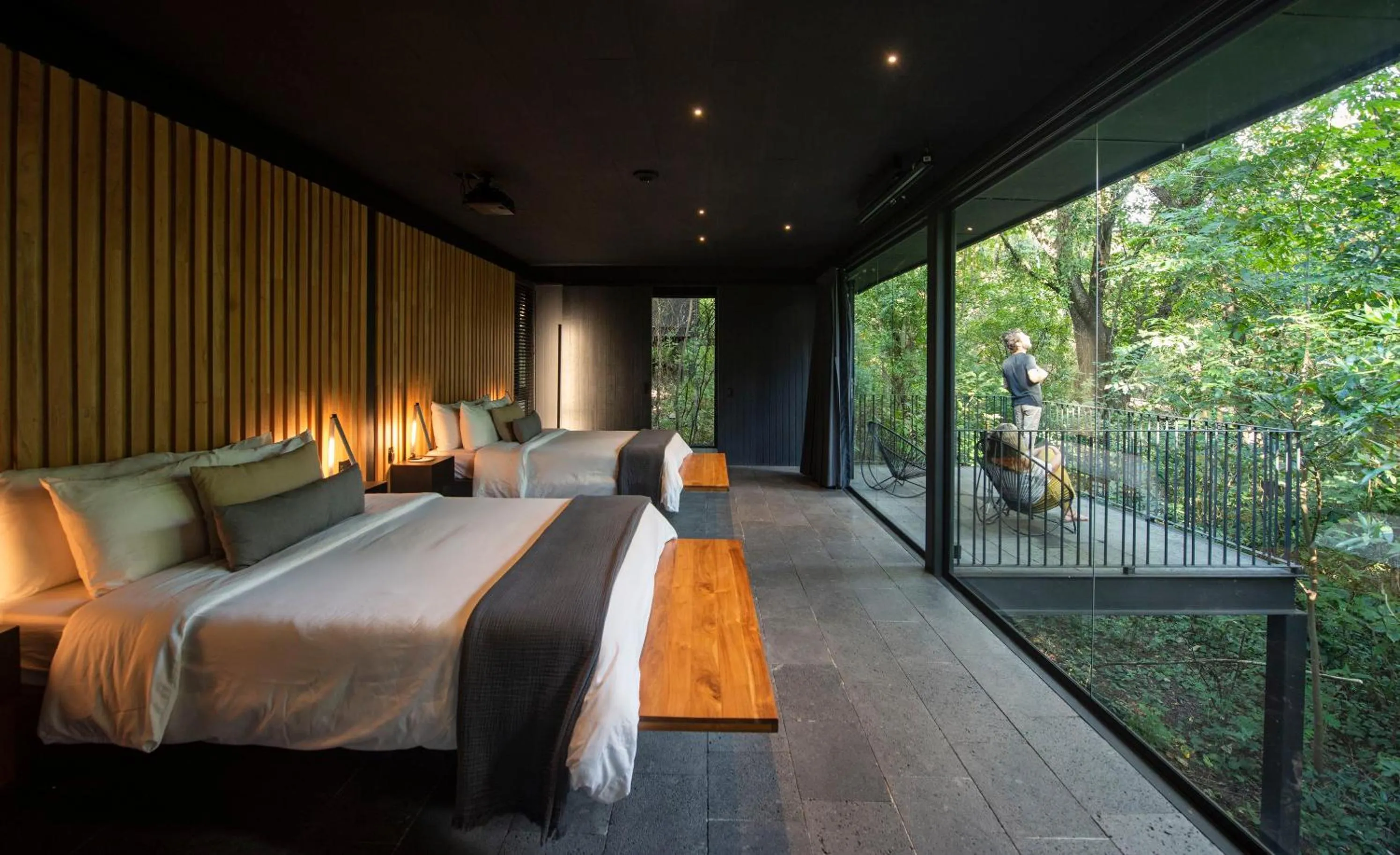 Photo of the whole room, Bed in Rio Perdido Hotel & Thermal River