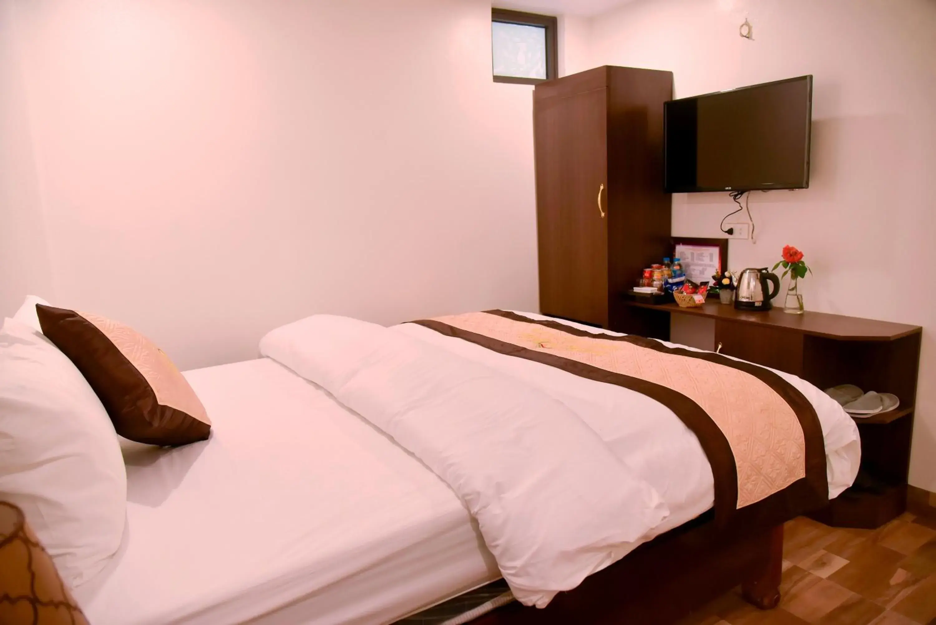 Bed in SAPA KING HOTEL HUNG VUONG HOTEl Bed in SAPA KING HOTEL HUNG VUONG HOTEl