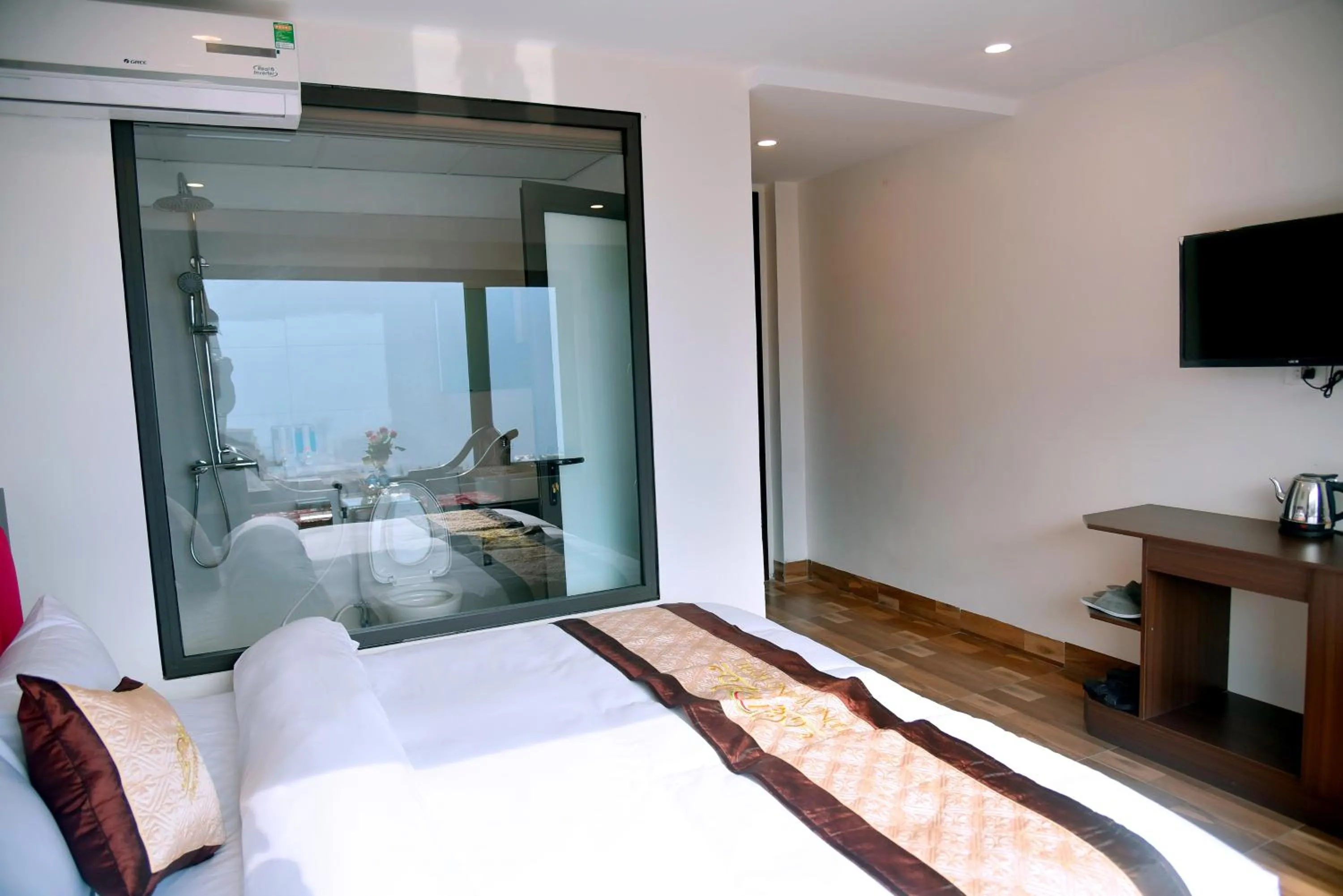 Bed in SAPA KING HOTEL HUNG VUONG HOTEl