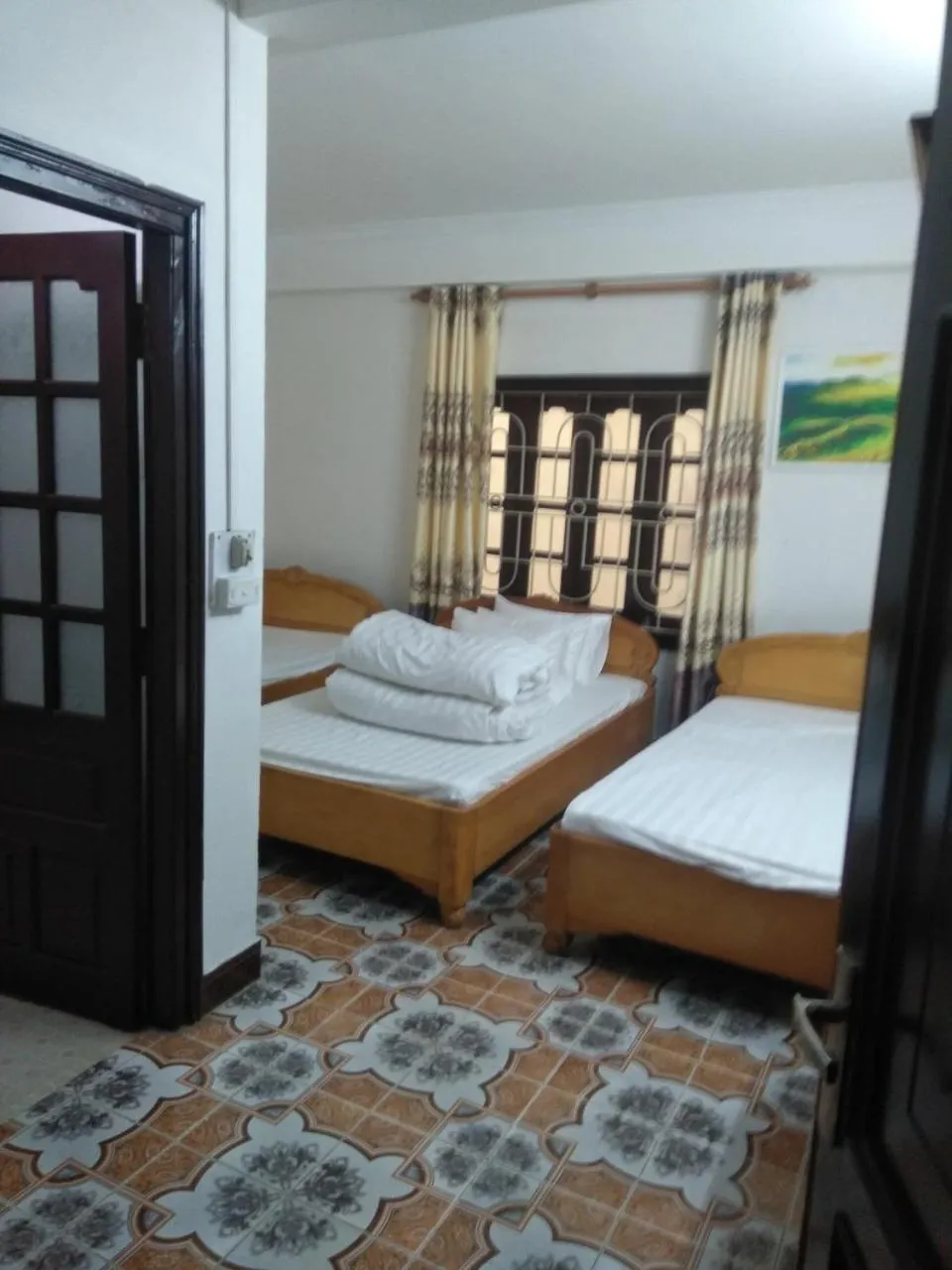 Bed in SAPA KING HOTEL HUNG VUONG HOTEl