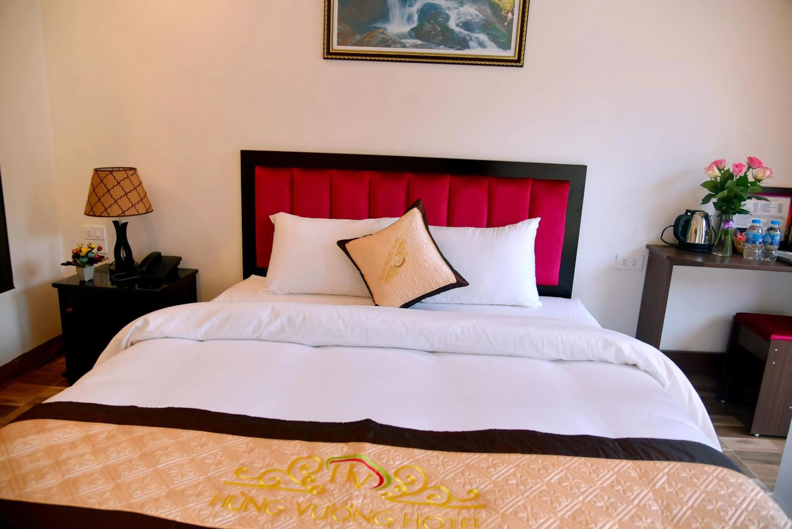 Bed in SAPA KING HOTEL HUNG VUONG HOTEl