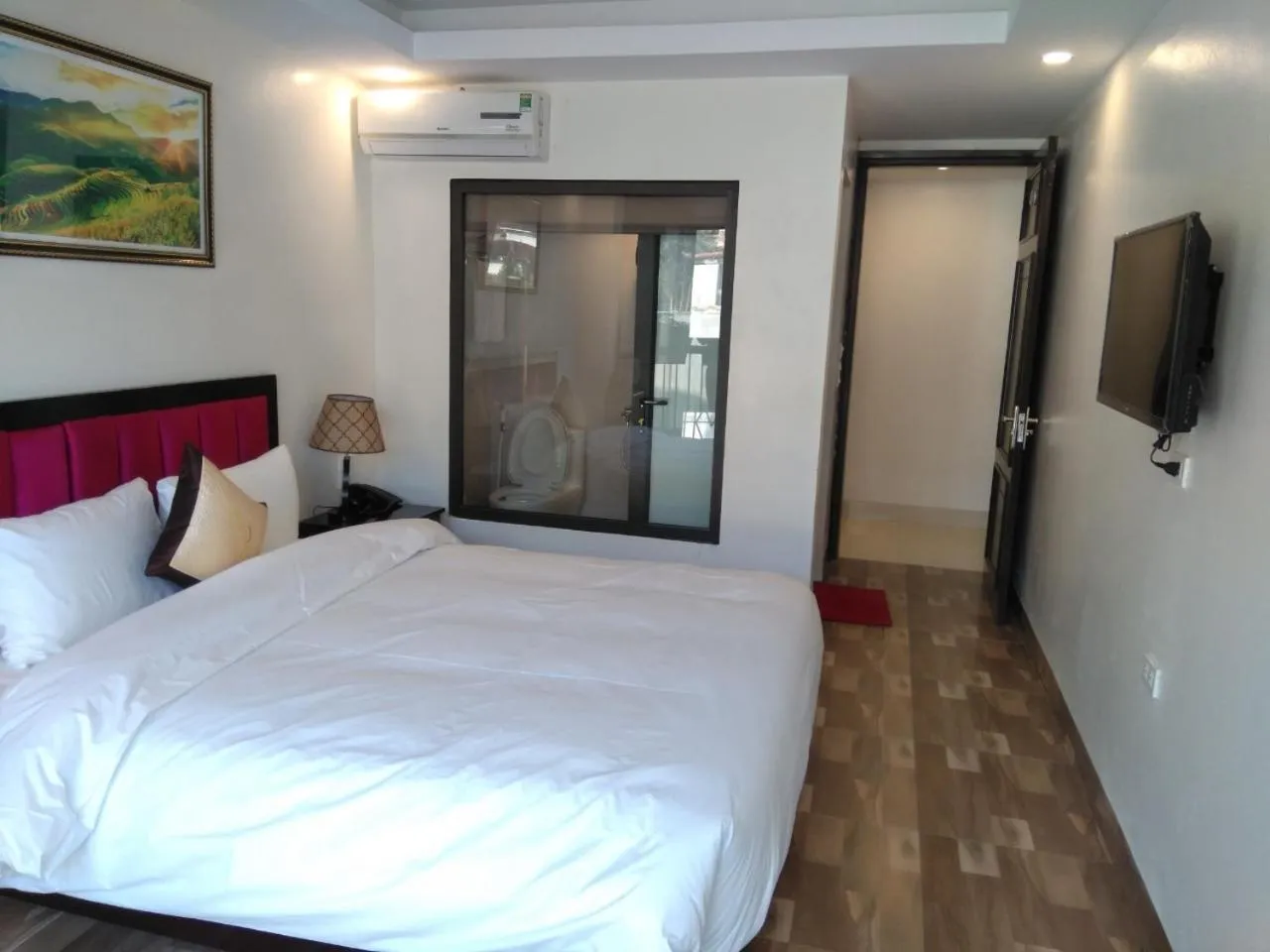 Bed in SAPA KING HOTEL HUNG VUONG HOTEl