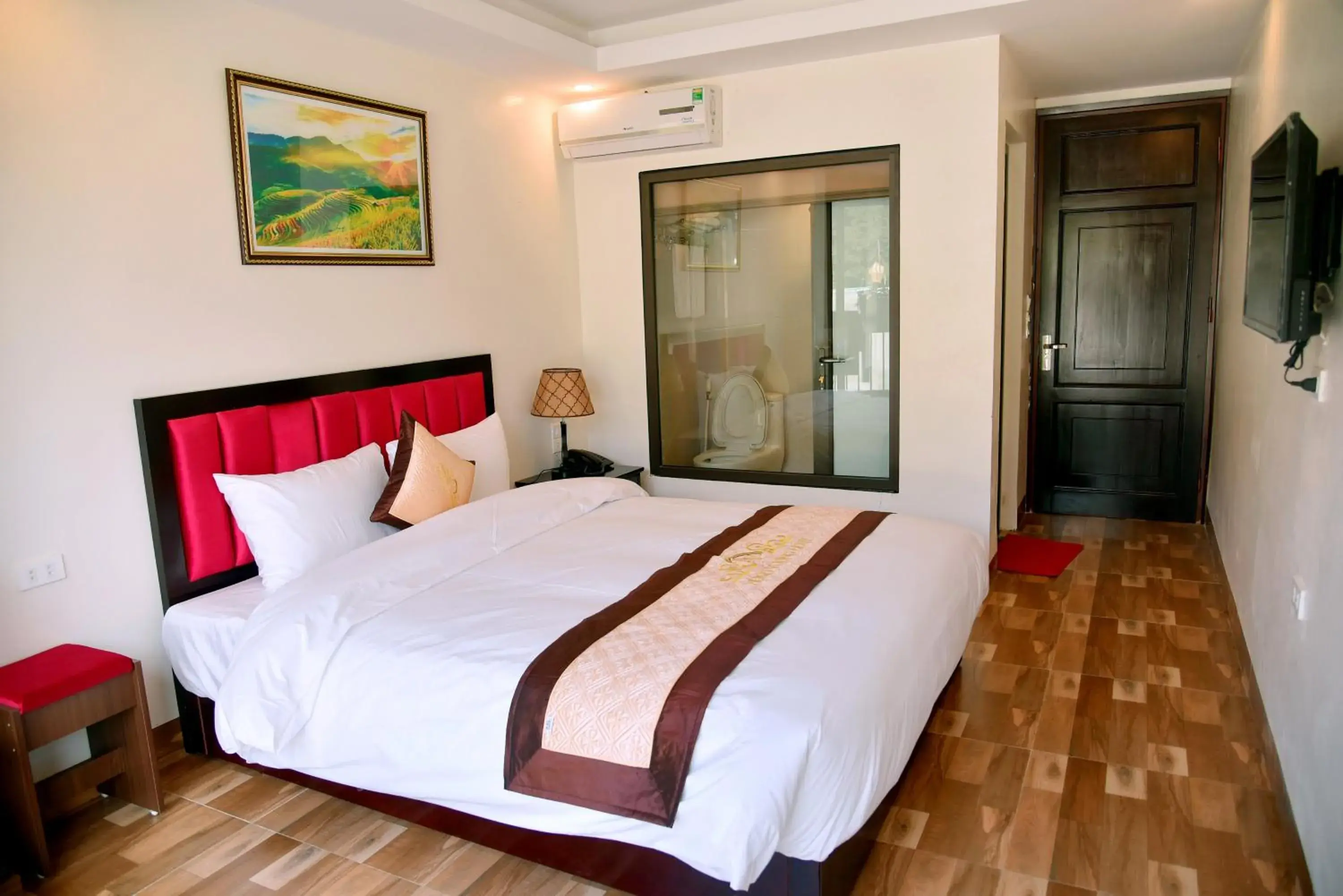 Bed in SAPA KING HOTEL HUNG VUONG HOTEl Bed in SAPA KING HOTEL HUNG VUONG HOTEl