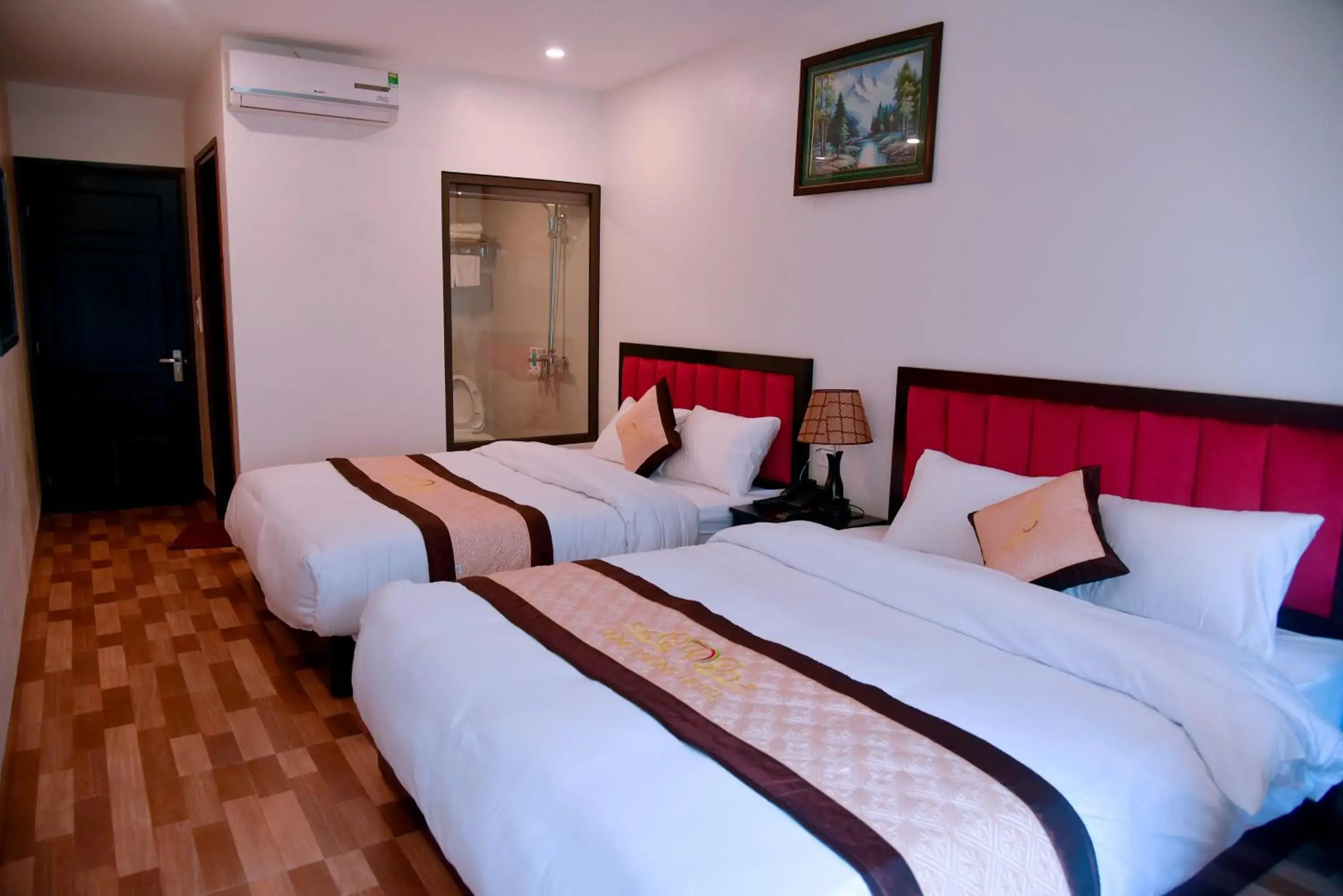 Bed in SAPA KING HOTEL HUNG VUONG HOTEl Bed in SAPA KING HOTEL HUNG VUONG HOTEl