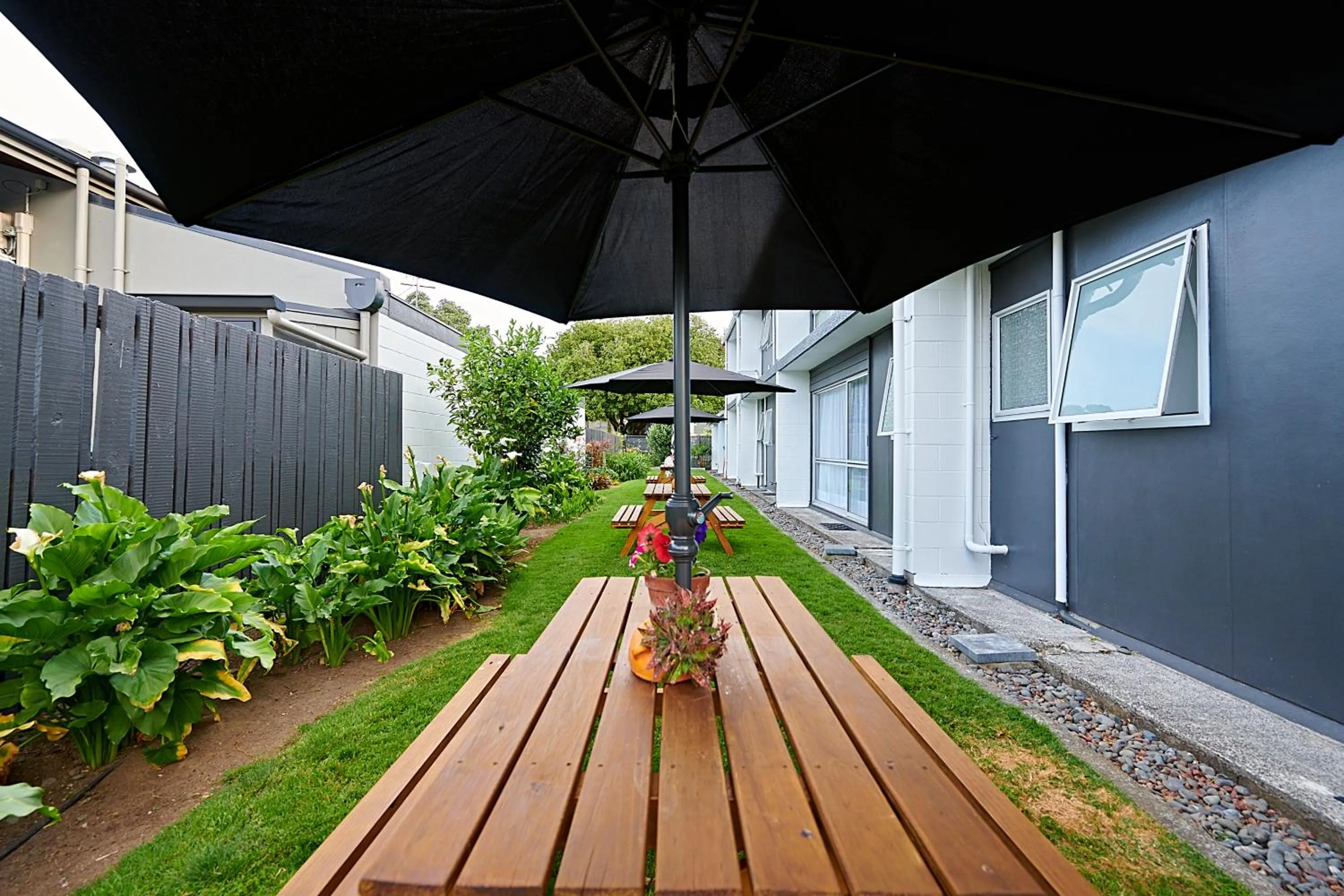 Garden in Roselands Motel